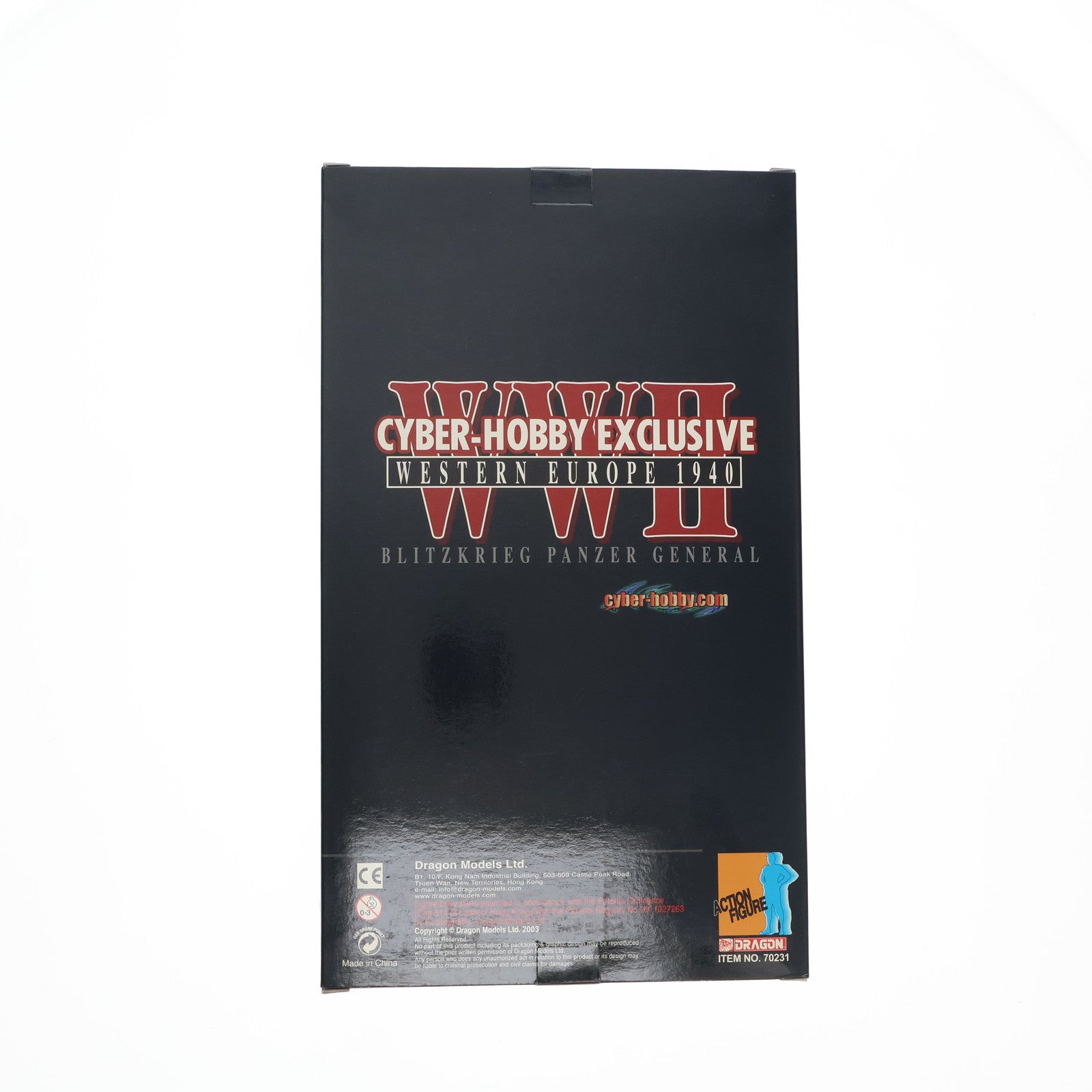 【中古即納】[FIG] サイバーホビー限定 WWII Western Europe 1940 General Der Panzertruppen Guderian 1/6 完成品 可動フィギュア(70231) DRAGON(ドラゴン)(19991231)