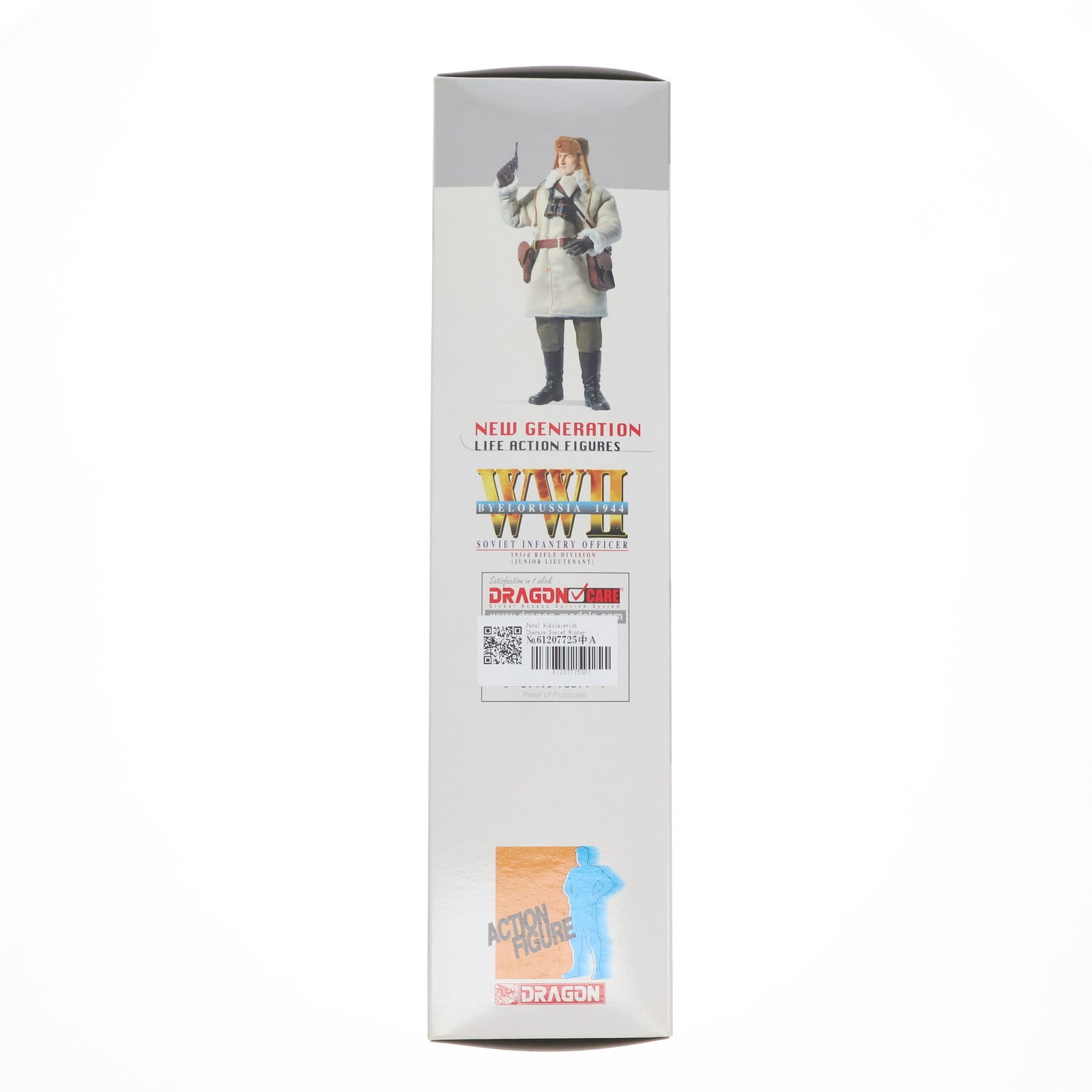 【中古即納】[FIG] WWII Pavel Nikolaievich Chernov Soviet Winter Infantry Officer 193rd Rifle Division Byelorussia 1944(Junior Lieutenant) 1/6 完成品 可動フィギュア(70091) DRAGON(ドラゴン)(20070531)