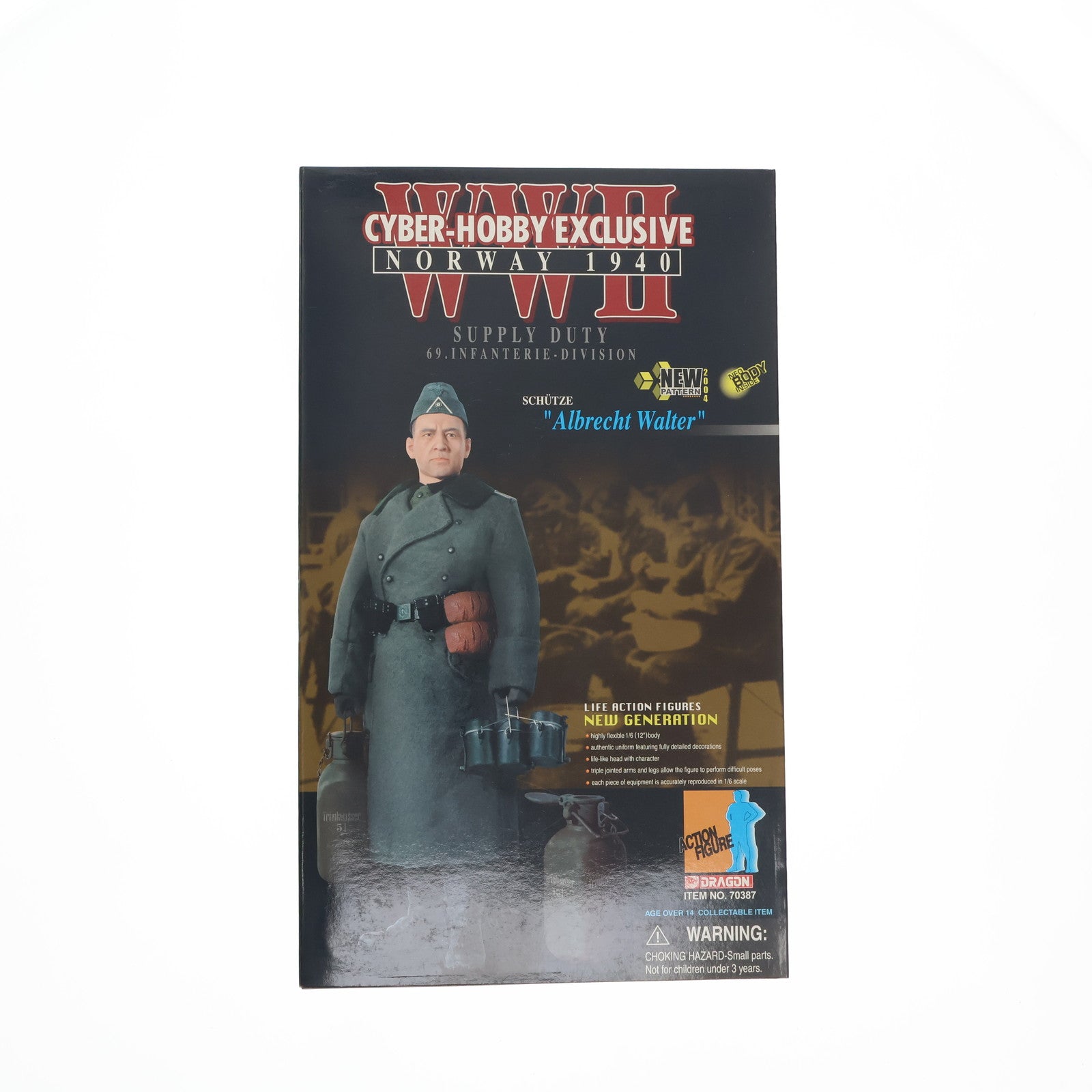 【中古即納】[FIG] サイバーホビー限定 WWII Albrecht Walter Supply Duty 69.Infanterie Division Schutze Norway 1940 1/6 完成品 可動フィギュア(70387) DRAGON(ドラゴン)(20051231)