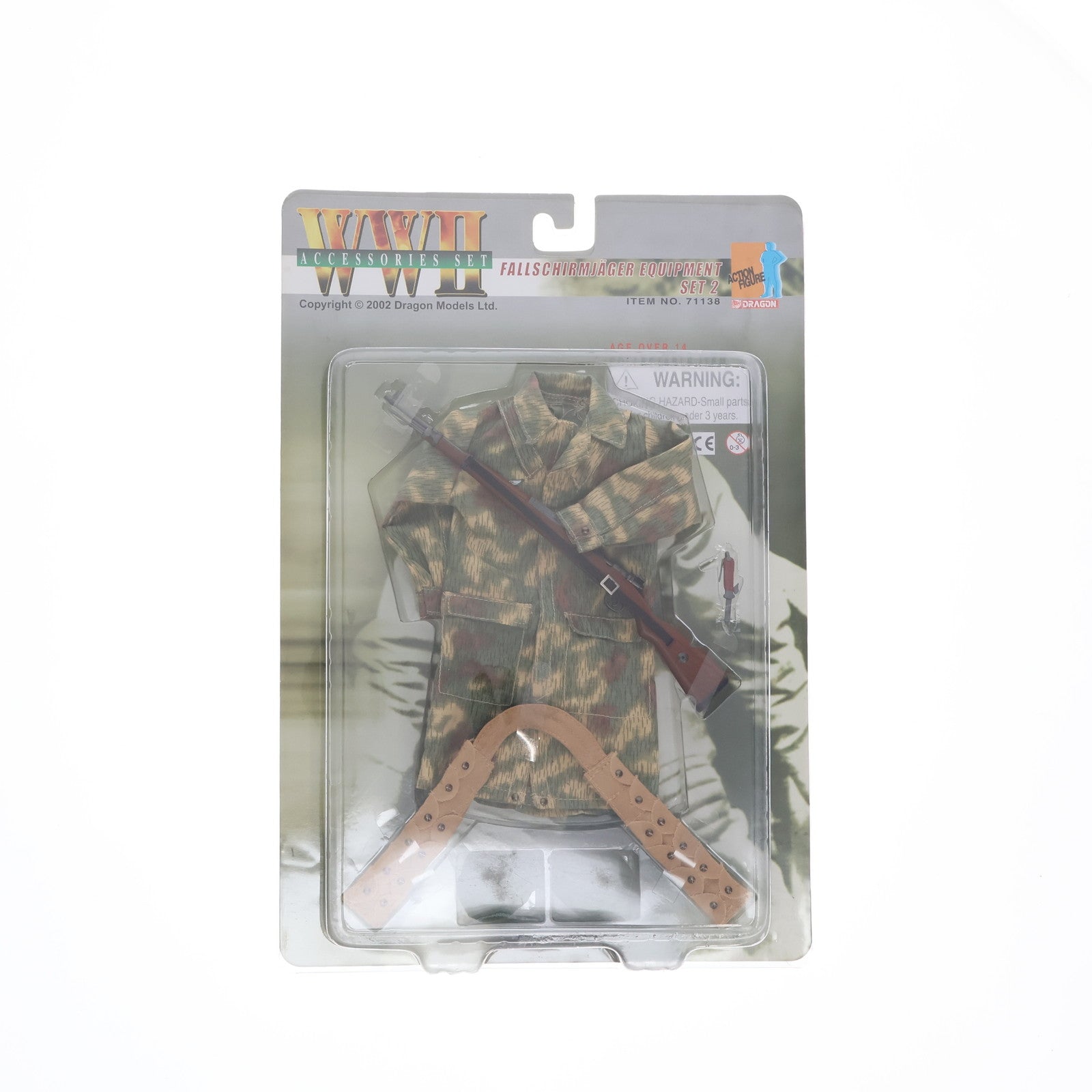 【中古即納】[FIG] WWII Accessories Set Fallschirmjaeger Equipment Set #2 1/6 フィギュア用アクセサリ(71138) DRAGON(ドラゴン)(20021231)