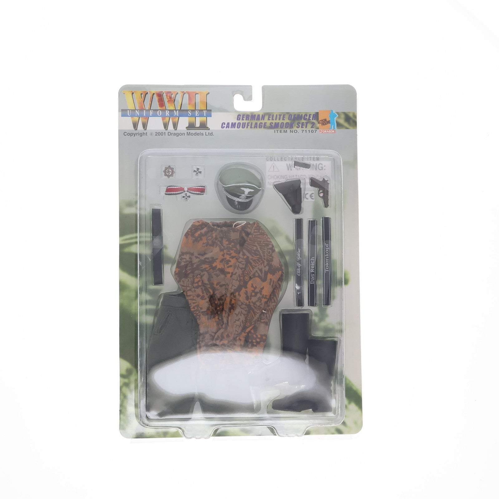 【中古即納】[FIG] WWII Uniform Set 将校スモックアソート #02 パームツリー(秋季迷彩) 1/6 フィギュア用アクセサリ(71107) DRAGON(ドラゴン)(20011130)