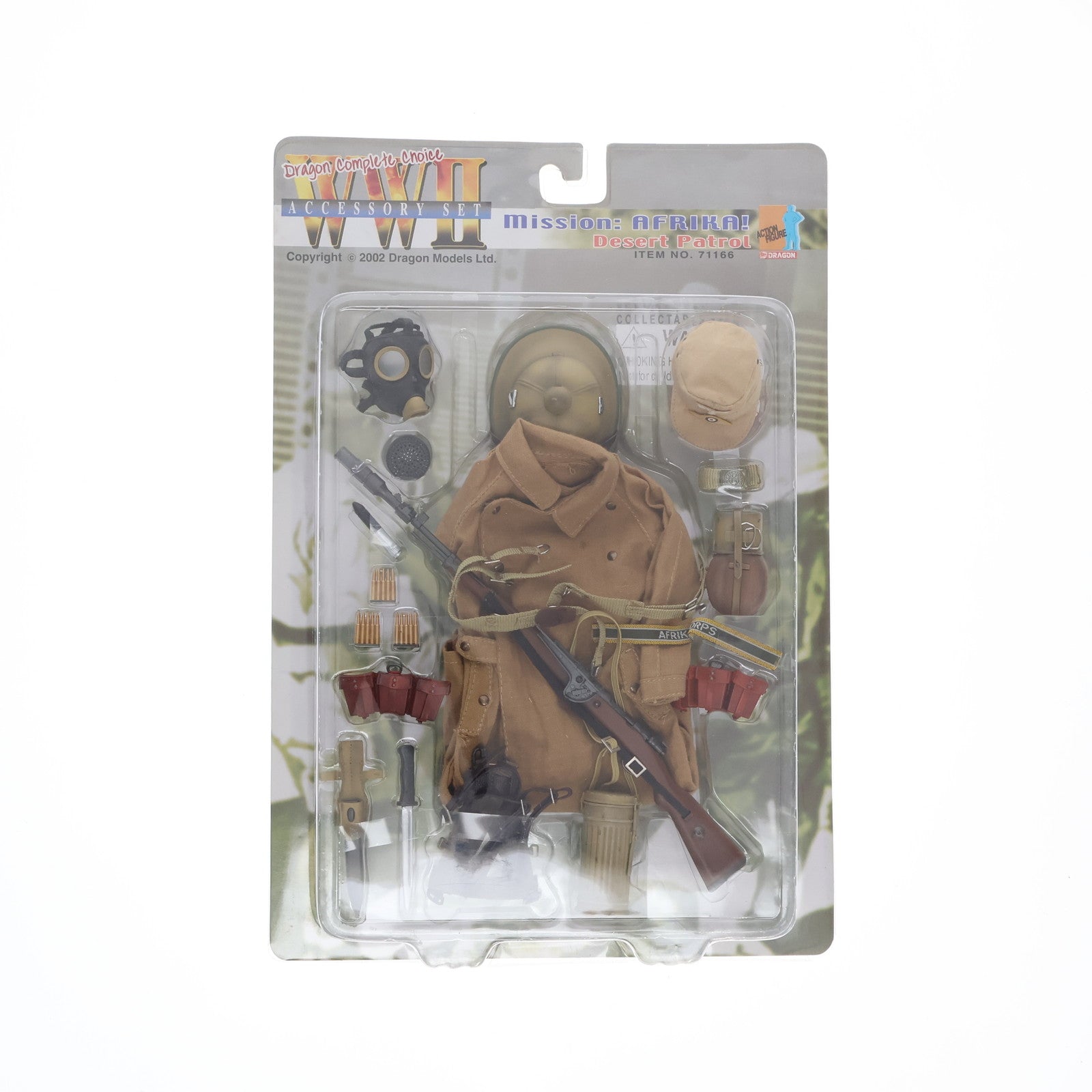 【中古即納】[FIG] WWII Accessory Set ミッションアフリカ: デザートパトロール 1/6 フィギュア用アクセサリ(71166) DRAGON(ドラゴン)(20030331)