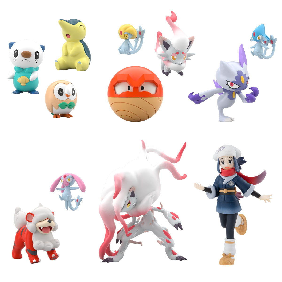 【新品即納】[FIG] (BOX)(食玩) ポケモンスケールワールド ヒスイ地方 Pokemon LEGENDS(ポケモン レジェンズ) アルセウス 1/20 フィギュア(10個) バンダイ(20250930)