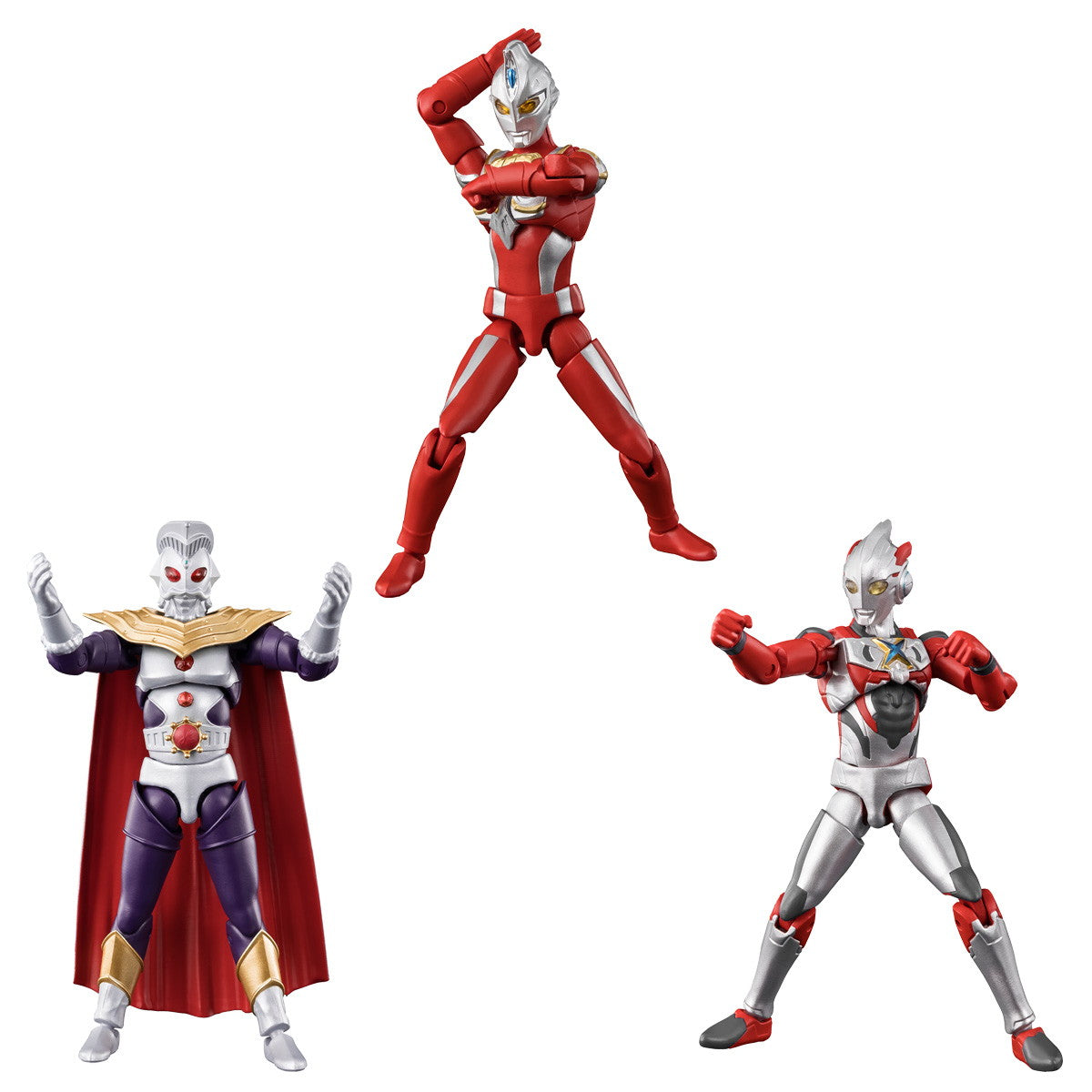 【新品即納】[FIG] (BOX)(食玩) 超動αウルトラマン13 可動フィギュア(10個) バンダイ(20250929)