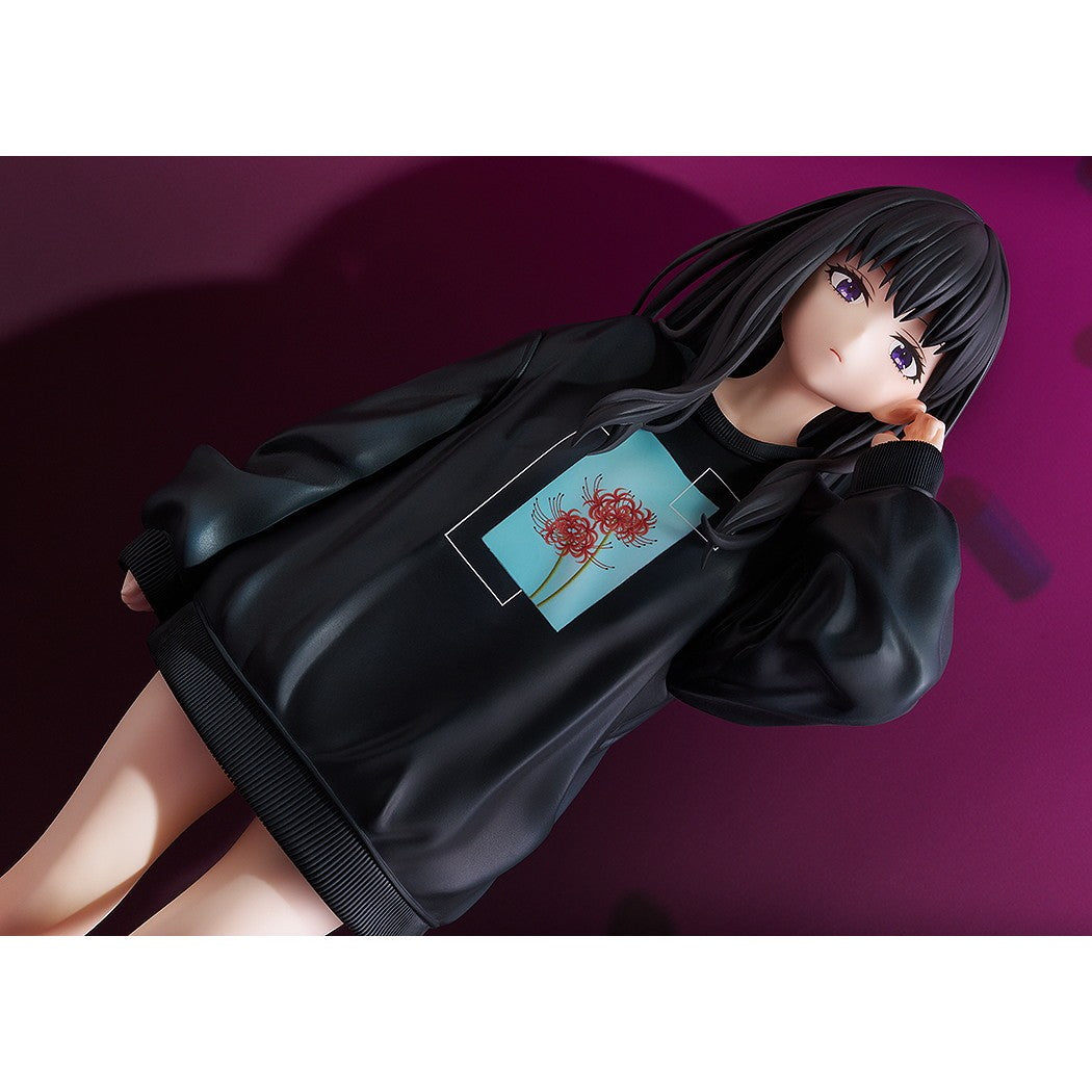 【新品】【お取り寄せ】[FIG] 井ノ上たきな(いのうえたきな) オーバーサイズトレーナーVer. リコリス・リコイル 1/7 完成品 フィギュア Phat!(ファット・カンパニー)(20260430)