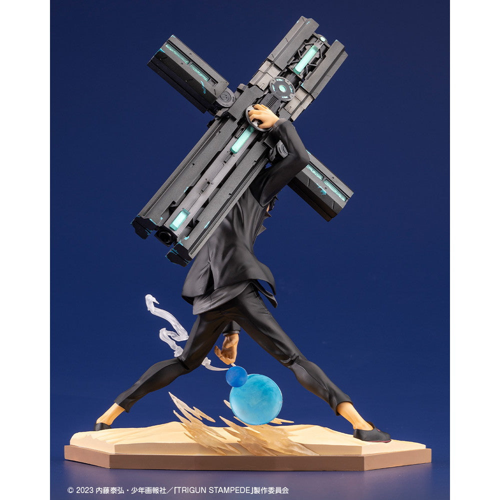 【中古即納】[FIG] ARTFX J ニコラス・D・ウルフウッド TRIGUN STAMPEDE Ver. TRIGUN STAMPEDE(トライガン スタンピード) 1/8 完成品 フィギュア(PV274) コトブキヤ(20251225)