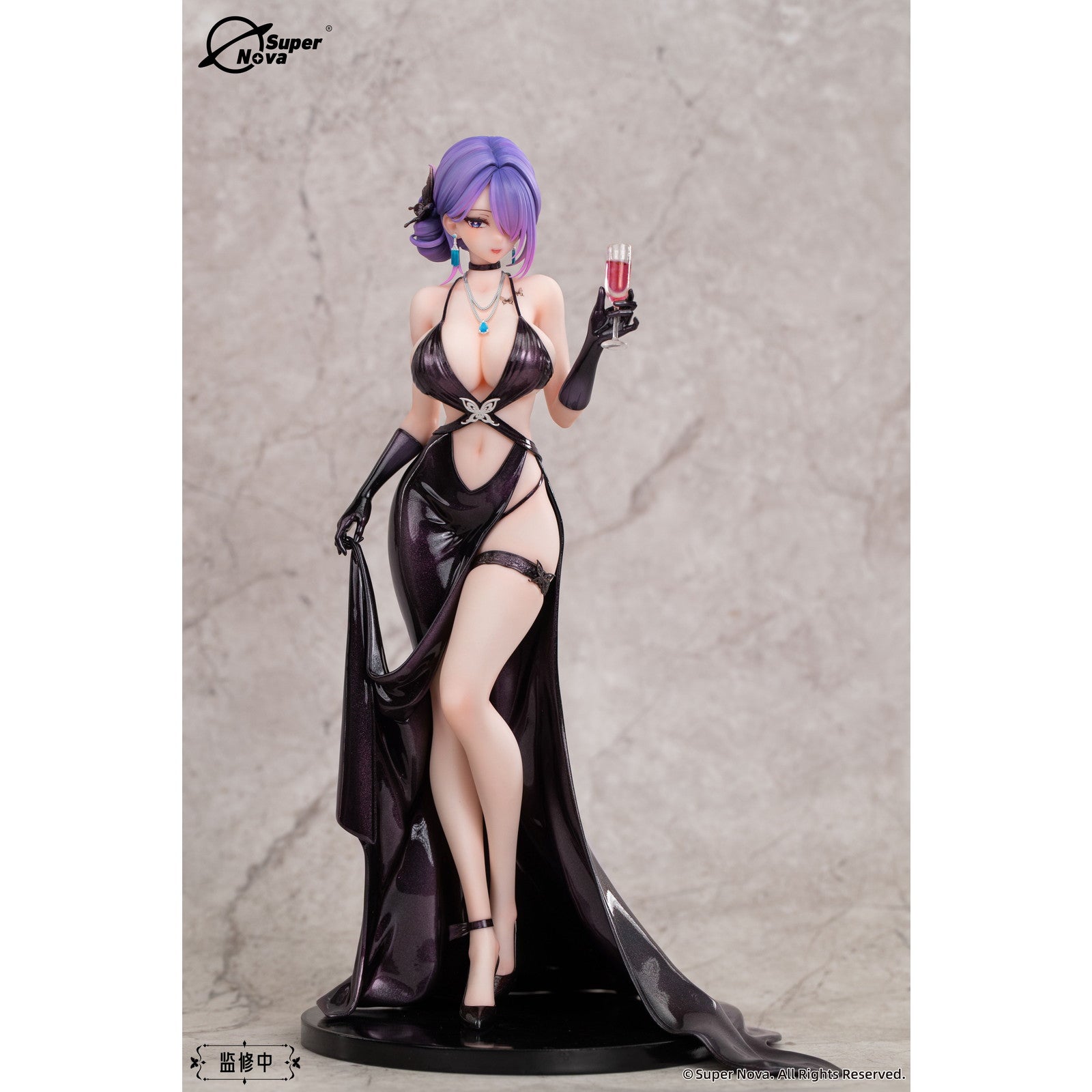【予約安心出荷】[FIG] ポストカード4枚&ワイヤー入りショール付属 ユナ ドレスVer. Illustration by Biya 1/6 完成品 フィギュア Super Nova(2026年3月)