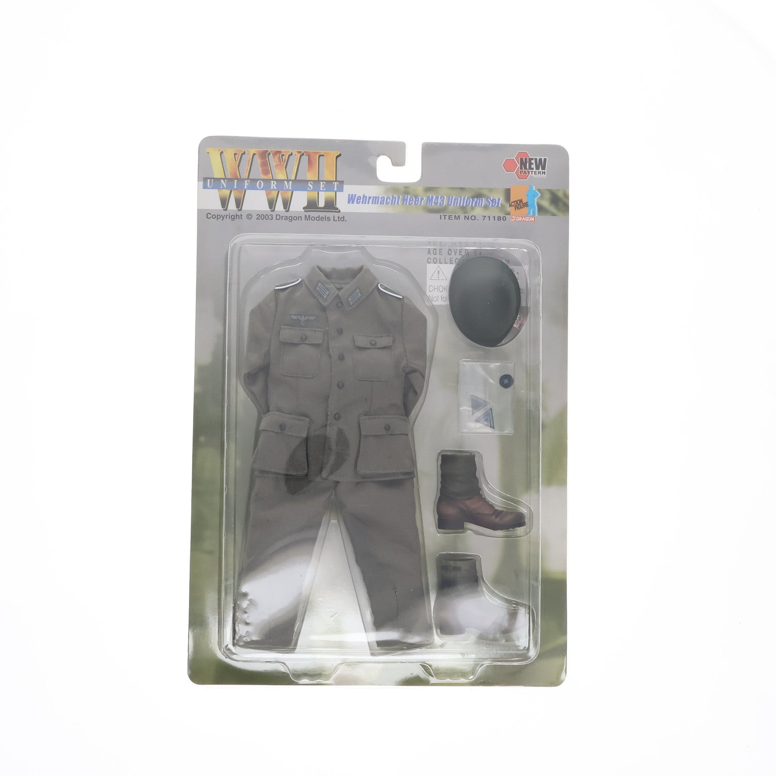 【中古即納】[FIG] WWII Uniform Set Wehrmacht Heer M43 Uniform Set 1/6 フィギュア用アクセサリ(71180) DRAGON(ドラゴン)(20030930)