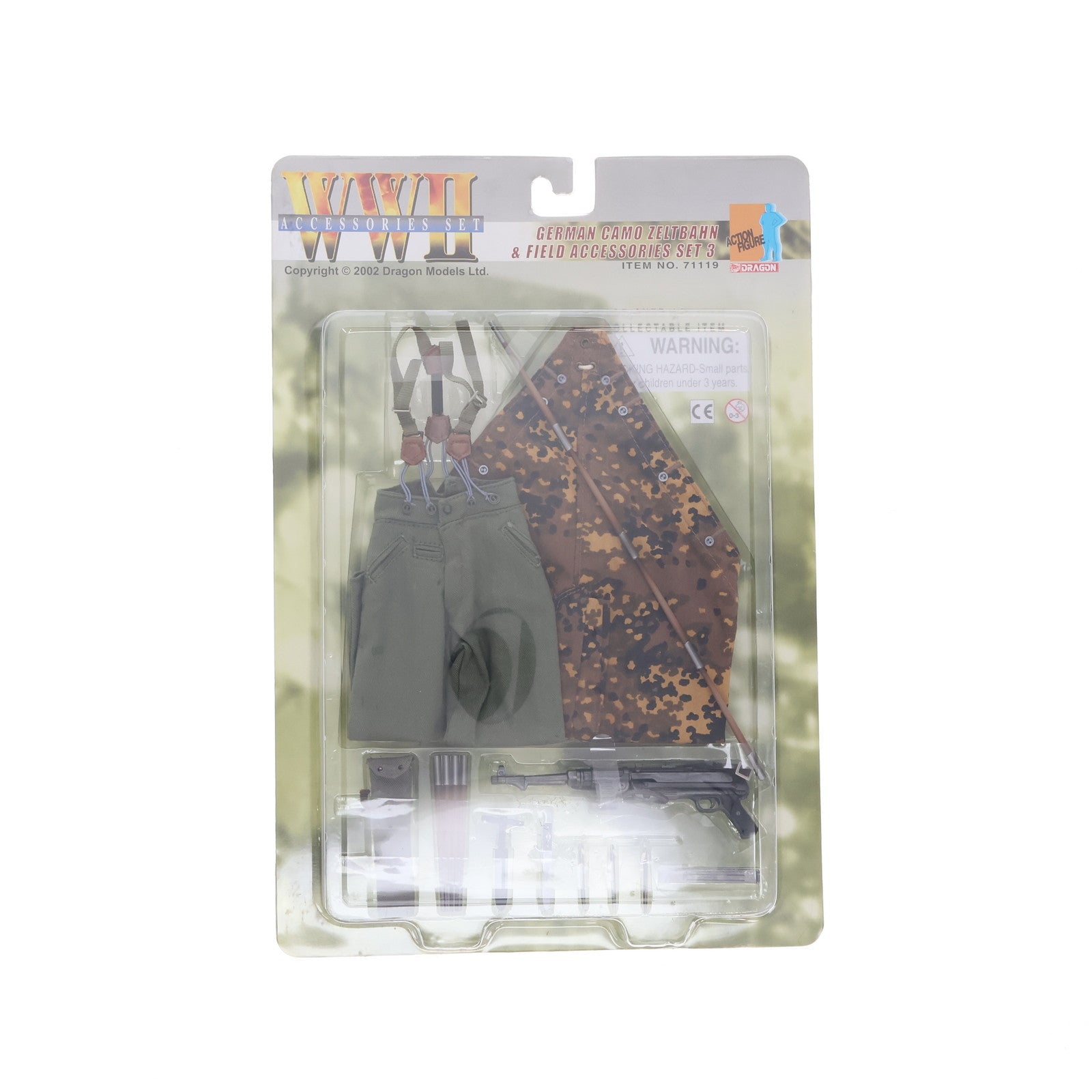 【中古即納】[FIG] WWII Accessories Set ドイツ軍 フィールドアクセサリーセット #03 1/6 フィギュア用アクセサリ(71119) DRAGON(ドラゴン)(20020731)