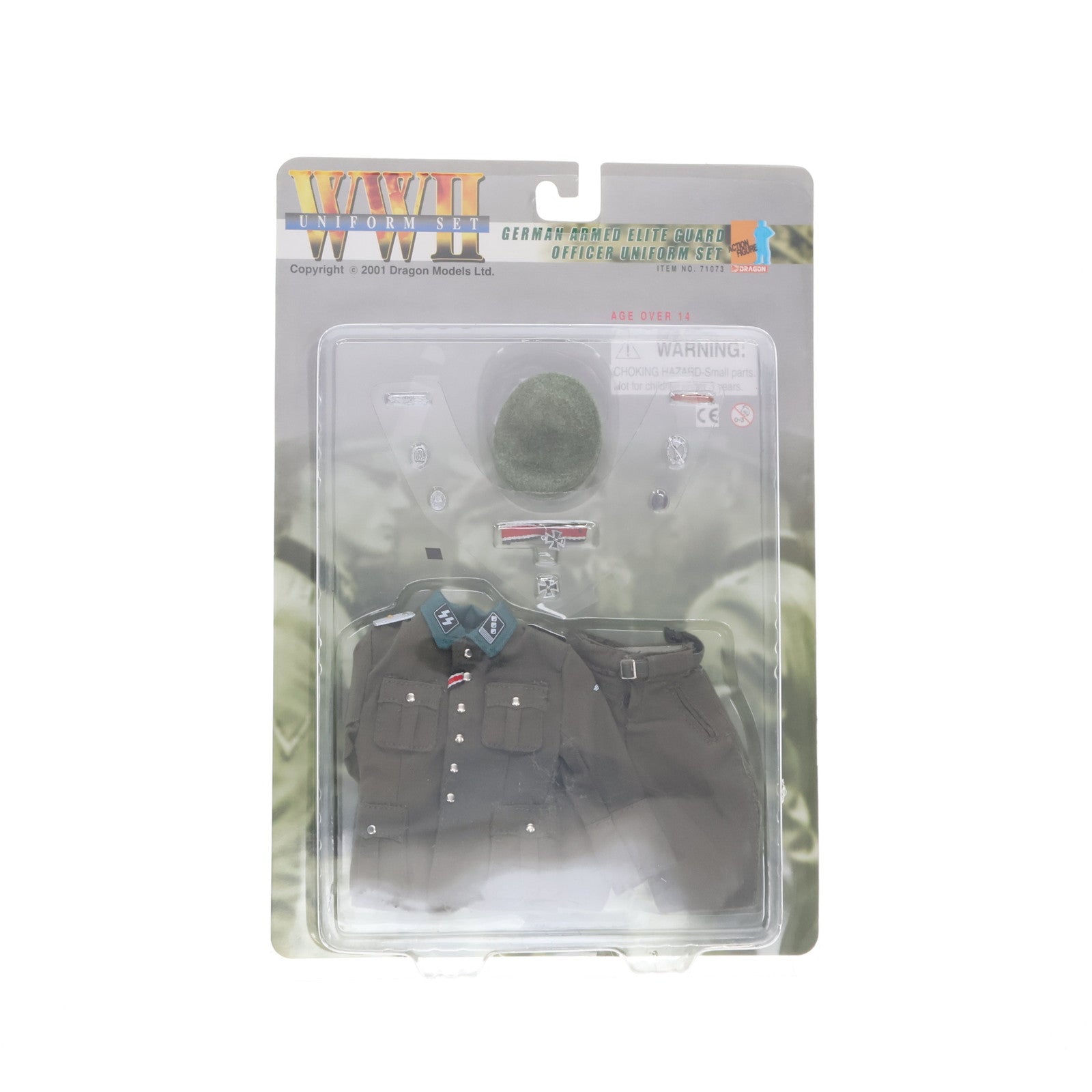 【中古即納】[FIG] WWII Uniform Set ドイツ軍 ユニフォームセット SSタイプ 1/6 フィギュア用アクセサリ(71073) DRAGON(ドラゴン)(20011031)