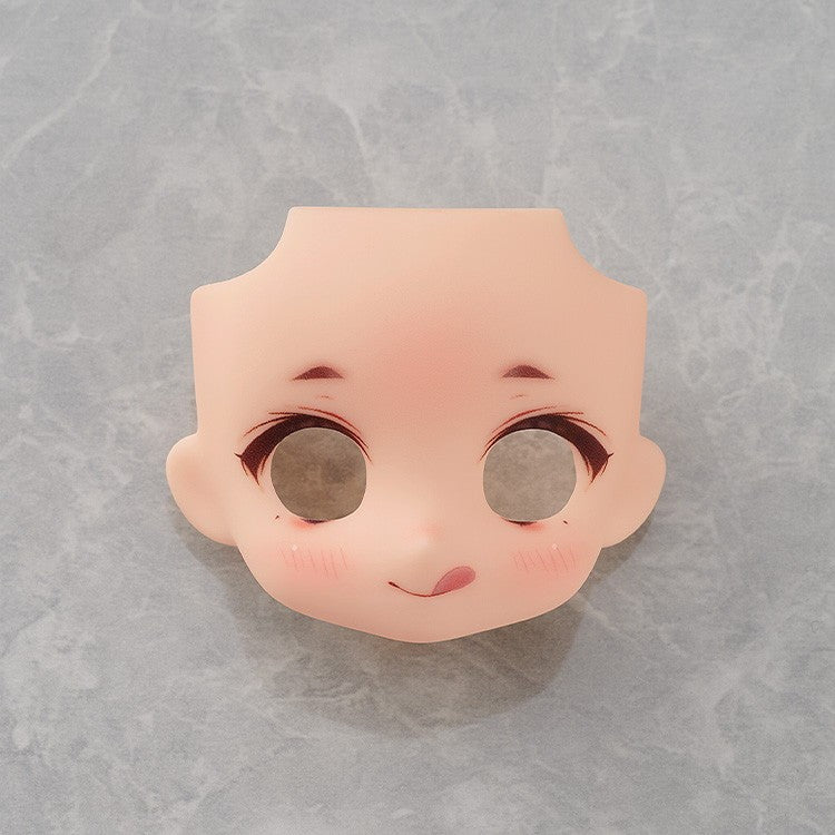 【新品】【お取り寄せ】[FIG] ねんどろいどどーる かすたむフェイス Make Up!:れにゃ01 peach(ピーチ) フィギュア用アクセサリ グッドスマイルカンパニー(20251226)
