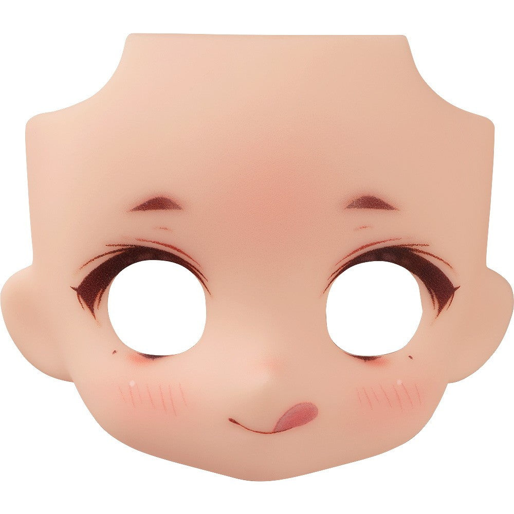 【新品】【お取り寄せ】[FIG] ねんどろいどどーる かすたむフェイス Make Up!:れにゃ01 peach(ピーチ) フィギュア用アクセサリ グッドスマイルカンパニー(20251226)