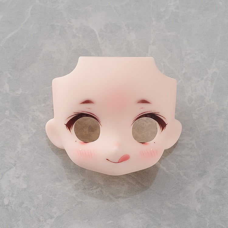 【新品】【お取り寄せ】[FIG] ねんどろいどどーる かすたむフェイス Make Up!:れにゃ01 cream(クリーム) フィギュア用アクセサリ グッドスマイルカンパニー(20251226)