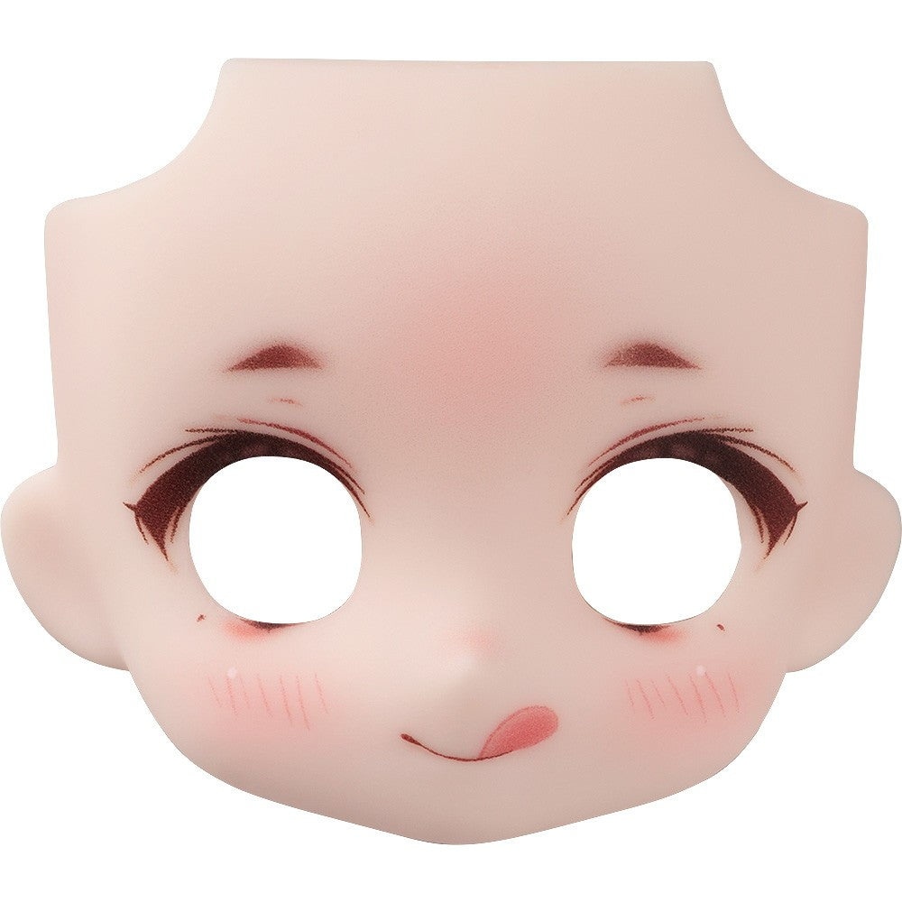 【新品】【お取り寄せ】[FIG] ねんどろいどどーる かすたむフェイス Make Up!:れにゃ01 cream(クリーム) フィギュア用アクセサリ グッドスマイルカンパニー(20251226)