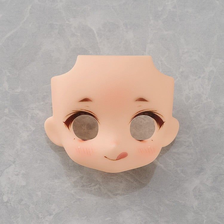 【新品】【お取り寄せ】[FIG] ねんどろいどどーる かすたむフェイス Make Up!:れにゃ01 almond milk(アーモンドミルク) フィギュア用アクセサリ グッドスマイルカンパニー(20251226)