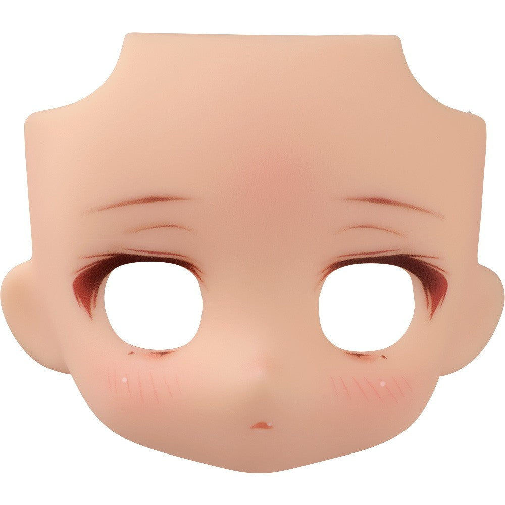 【新品】【お取り寄せ】[FIG] ねんどろいどどーる かすたむフェイス Make Up!:れにゃ02 peach(ピーチ) フィギュア用アクセサリ グッドスマイルカンパニー(20251226)