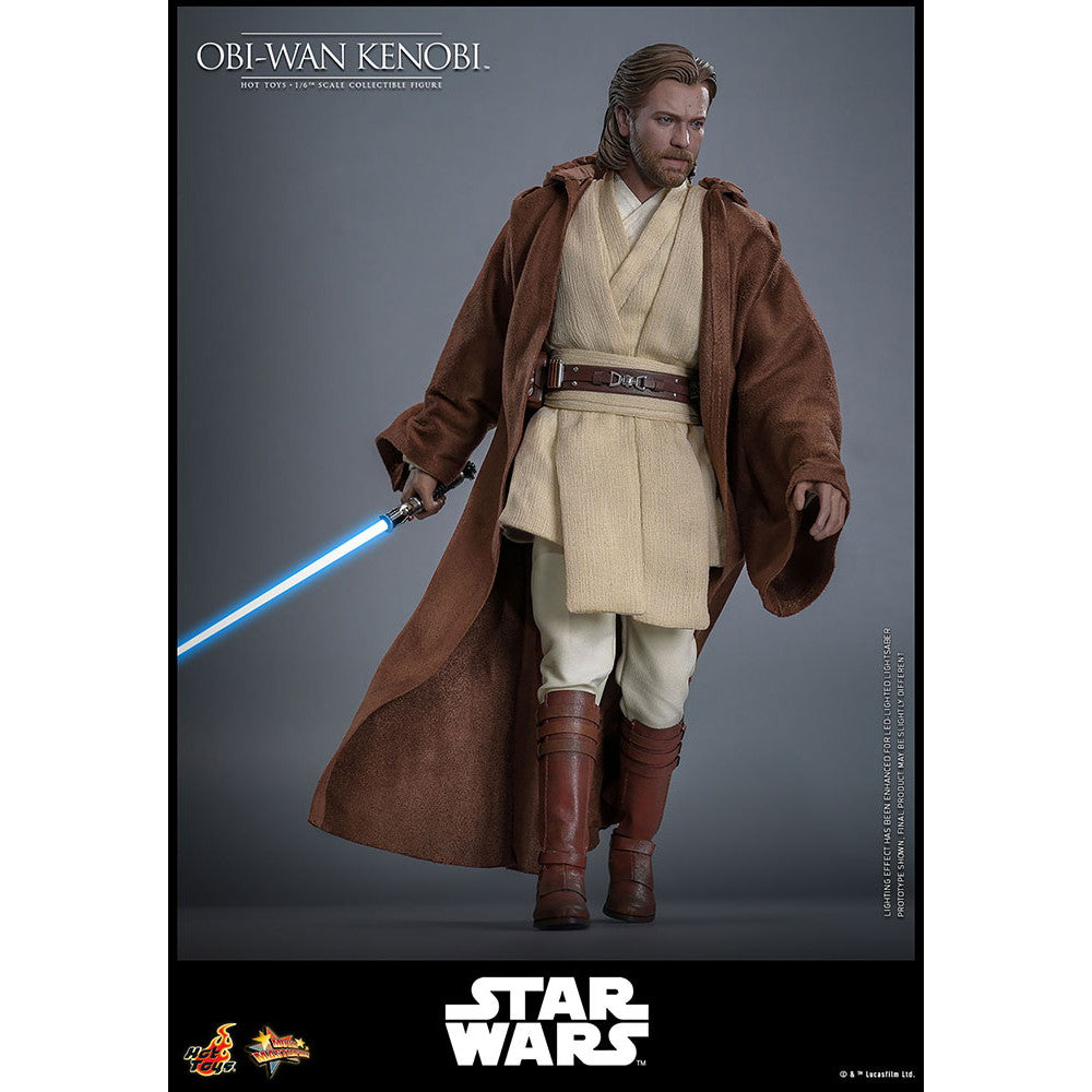 【予約安心出荷】[FIG] ムービー・マスターピース オビ=ワン・ケノービ STAR WARS(スター・ウォーズ) エピソード2/クローンの攻撃 1/6 完成品 可動フィギュア(MM#808) ホットトイズ(2026年8月)