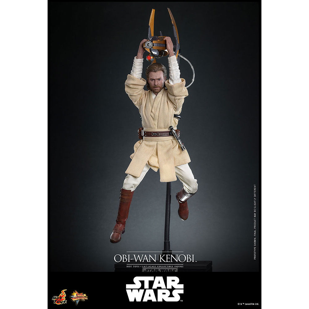【予約安心出荷】[FIG] ムービー・マスターピース オビ=ワン・ケノービ STAR WARS(スター・ウォーズ) エピソード2/クローンの攻撃 1/6 完成品 可動フィギュア(MM#808) ホットトイズ(2026年8月)