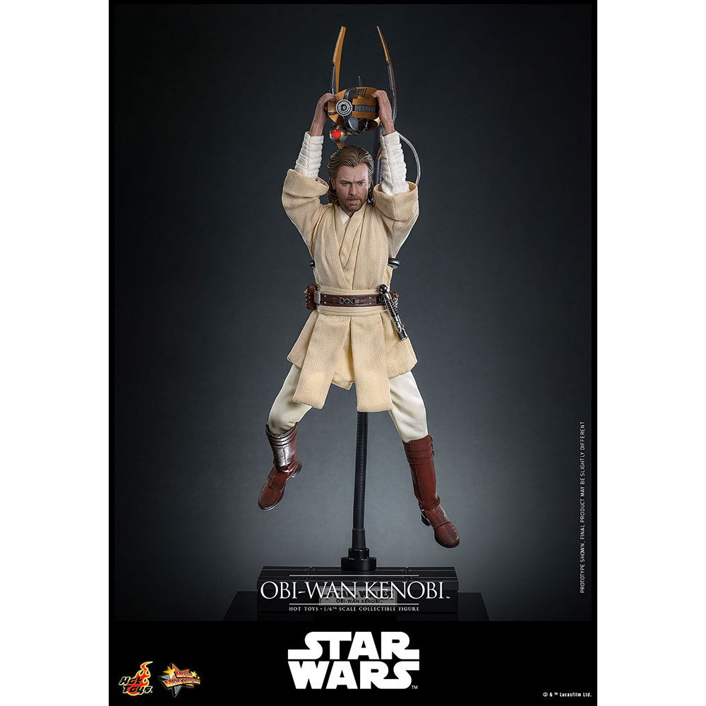 【予約安心出荷】[FIG] ムービー・マスターピース オビ=ワン・ケノービ STAR WARS(スター・ウォーズ) エピソード2/クローンの攻撃 1/6 完成品 可動フィギュア(MM#808) ホットトイズ(2026年8月)