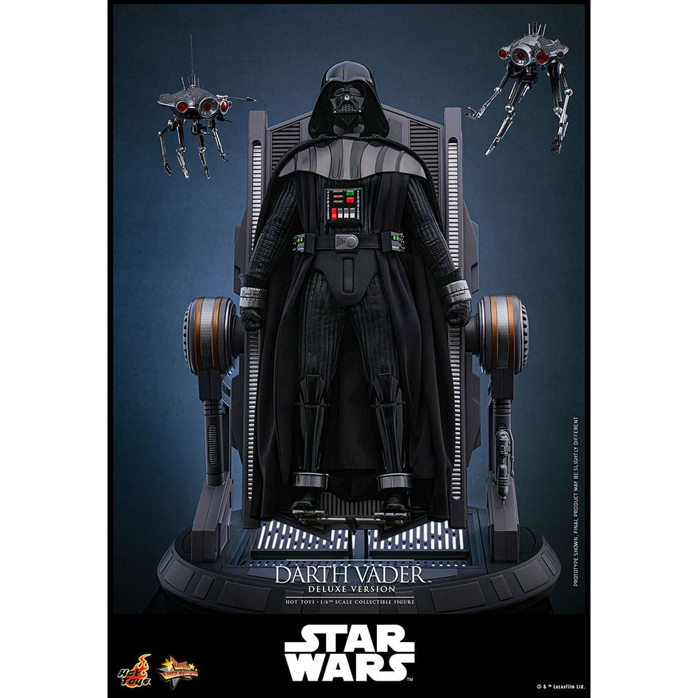 【予約安心出荷】[FIG] ムービー・マスターピース ダース・ベイダー(デラックス版) STAR WARS(スター・ウォーズ) エピソード3/シスの復讐 1/6 完成品 可動フィギュア(MM#811) ホットトイズ(2026年8月)