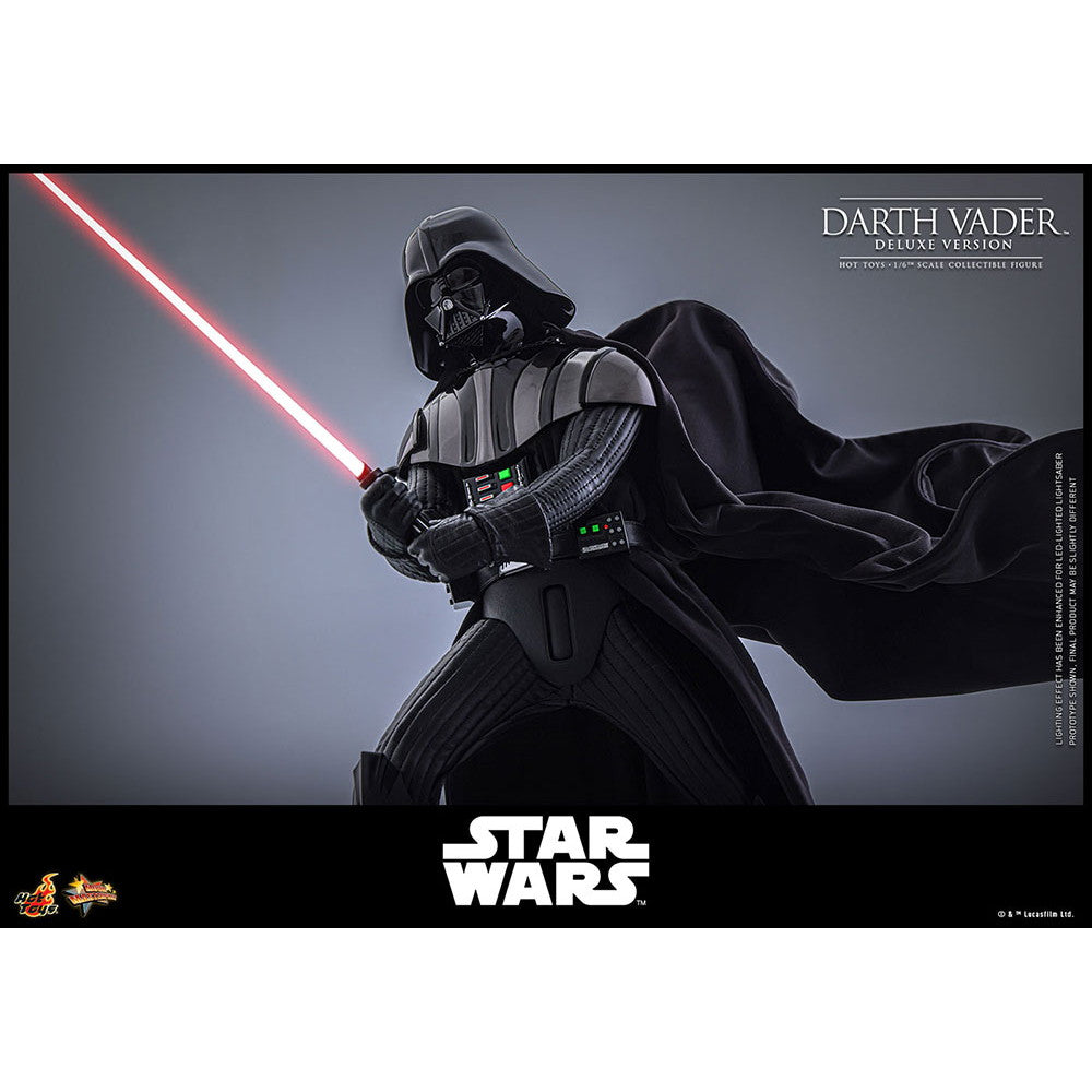 【予約安心出荷】[FIG] ムービー・マスターピース ダース・ベイダー(デラックス版) STAR WARS(スター・ウォーズ) エピソード3/シスの復讐 1/6 完成品 可動フィギュア(MM#811) ホットトイズ(2026年8月)