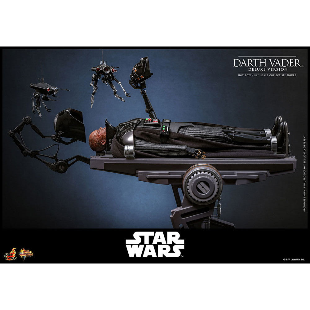 【予約安心出荷】[FIG] ムービー・マスターピース ダース・ベイダー(デラックス版) STAR WARS(スター・ウォーズ) エピソード3/シスの復讐 1/6 完成品 可動フィギュア(MM#811) ホットトイズ(2026年8月)