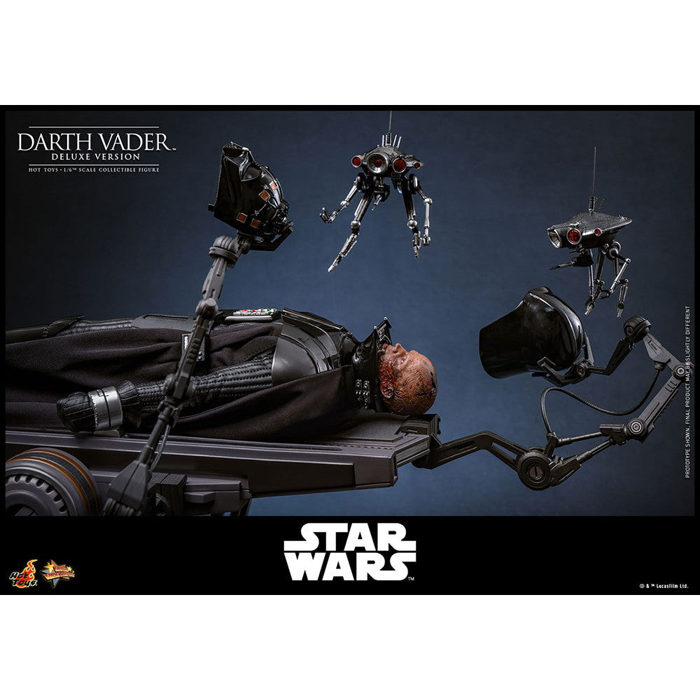 【予約安心出荷】[FIG] ムービー・マスターピース ダース・ベイダー(デラックス版) STAR WARS(スター・ウォーズ) エピソード3/シスの復讐 1/6 完成品 可動フィギュア(MM#811) ホットトイズ(2026年8月)