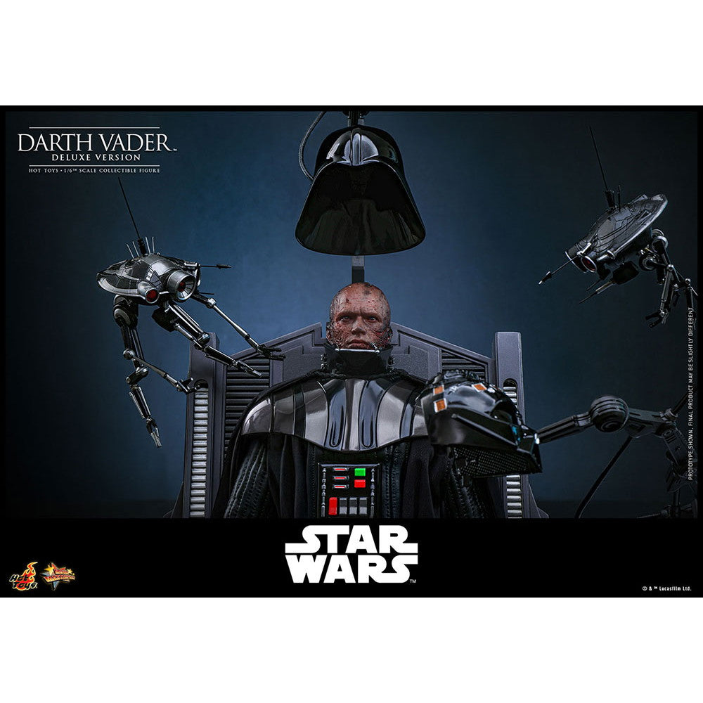 【予約安心出荷】[FIG] ムービー・マスターピース ダース・ベイダー(デラックス版) STAR WARS(スター・ウォーズ) エピソード3/シスの復讐 1/6 完成品 可動フィギュア(MM#811) ホットトイズ(2026年8月)