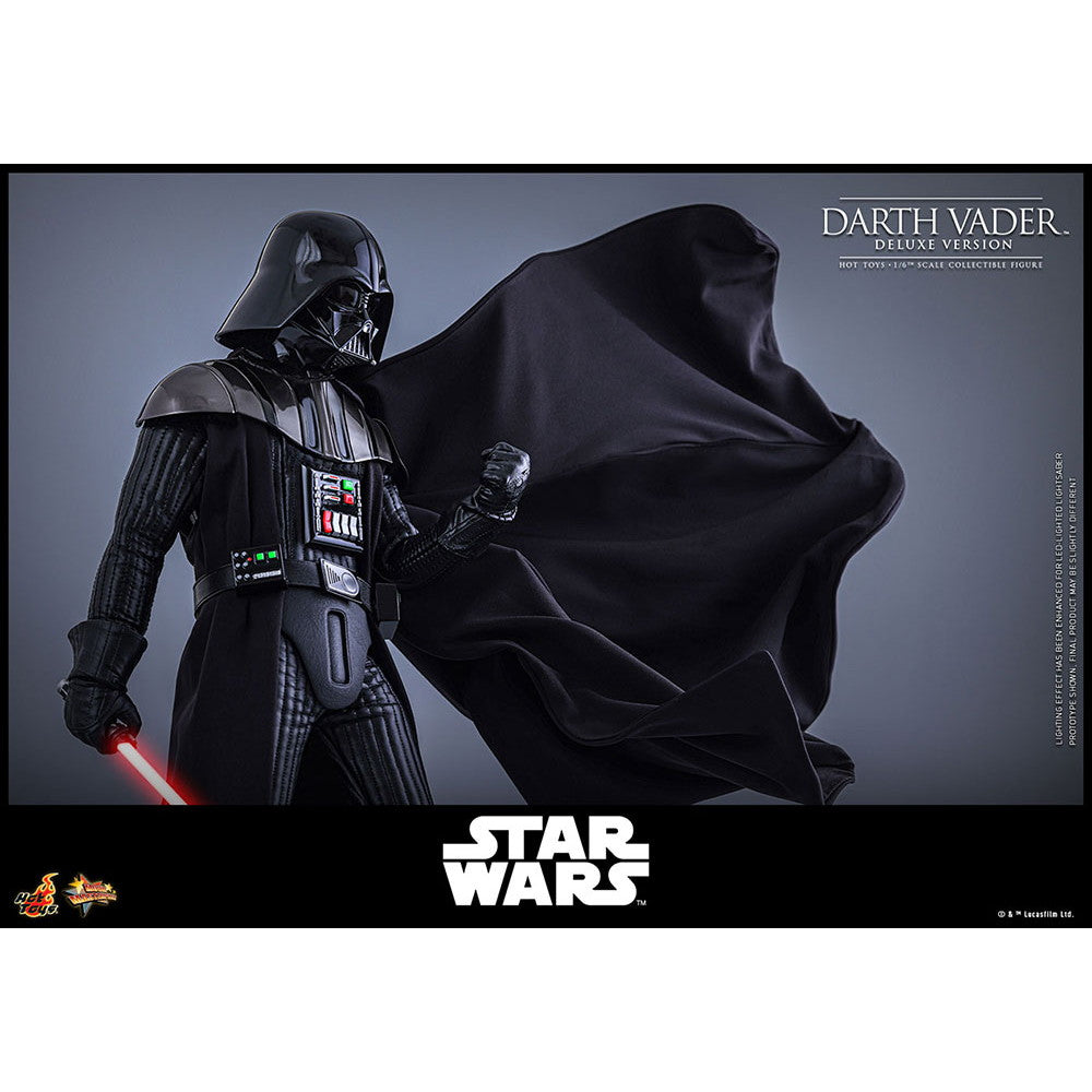 【予約安心出荷】[FIG] ムービー・マスターピース ダース・ベイダー(デラックス版) STAR WARS(スター・ウォーズ) エピソード3/シスの復讐 1/6 完成品 可動フィギュア(MM#811) ホットトイズ(2026年8月)