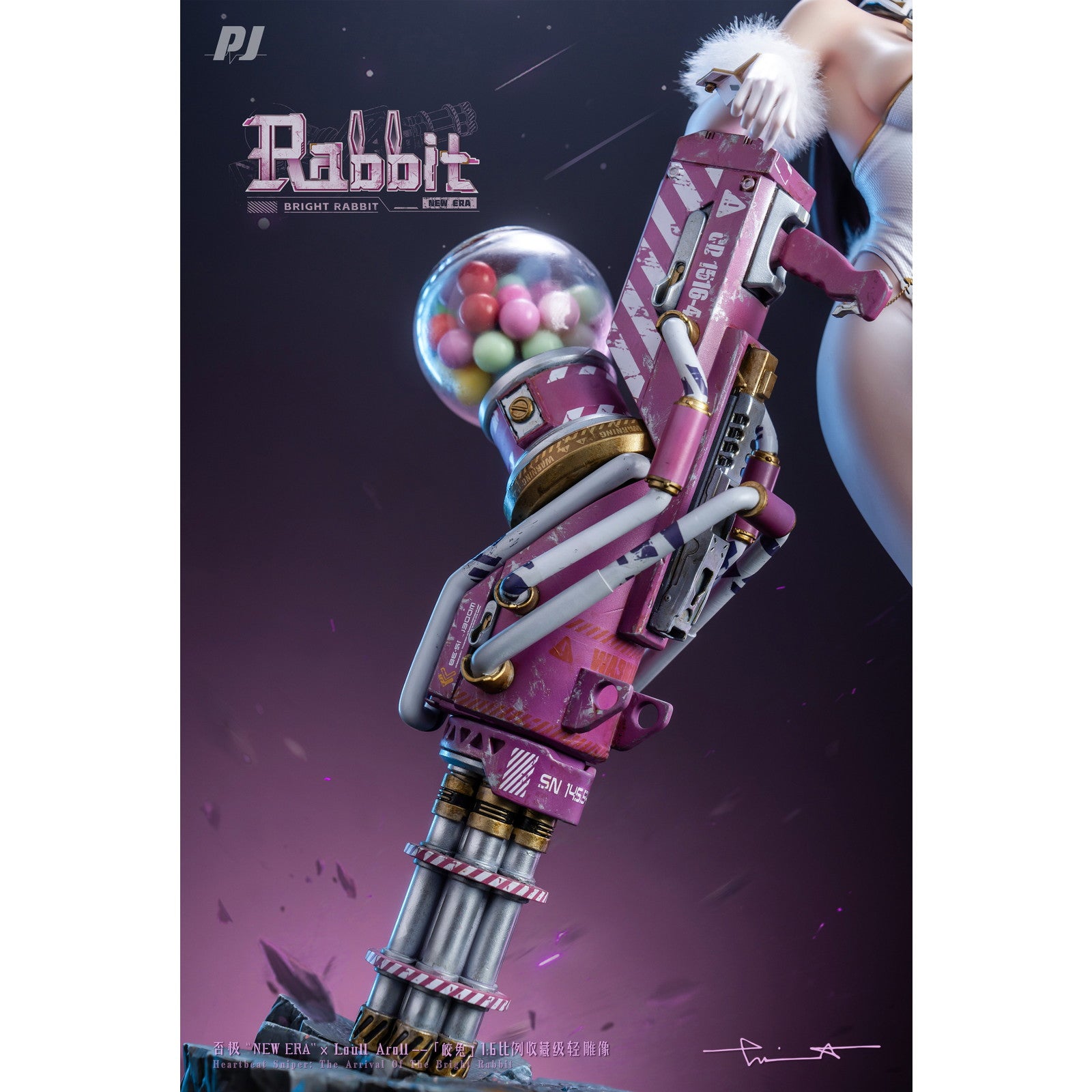 【新品即納】[FIG] PIJI New Era×Loull AroLL Bright Rabbit(ブライトラビット) 1/6 完成品 フィギュア PIJI(20260331)
