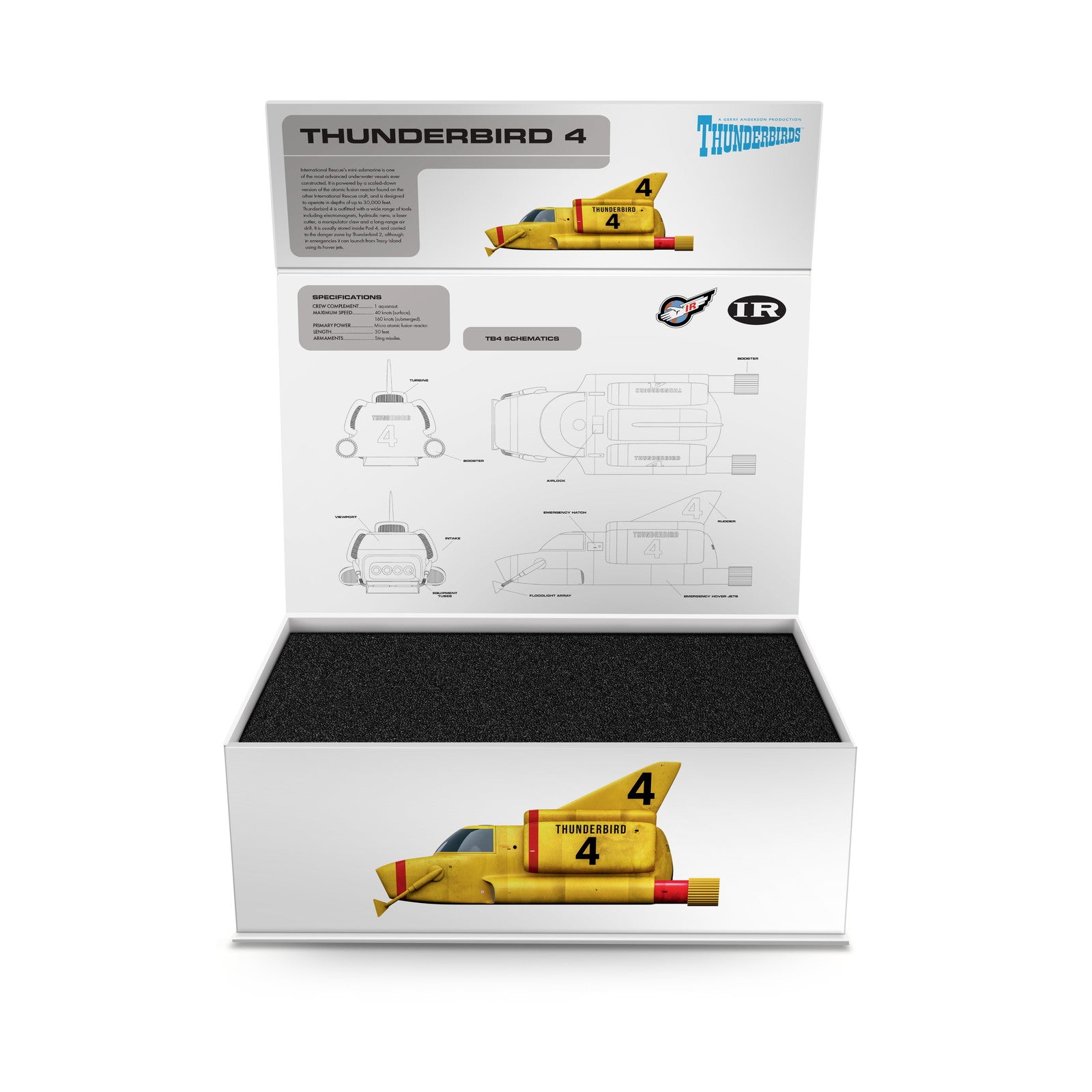 【中古即納】[FIG] サンダーバード4号 完成品 フィギュア(BF212) Anderson Entertainment Limited/ベルファイン(20250831)