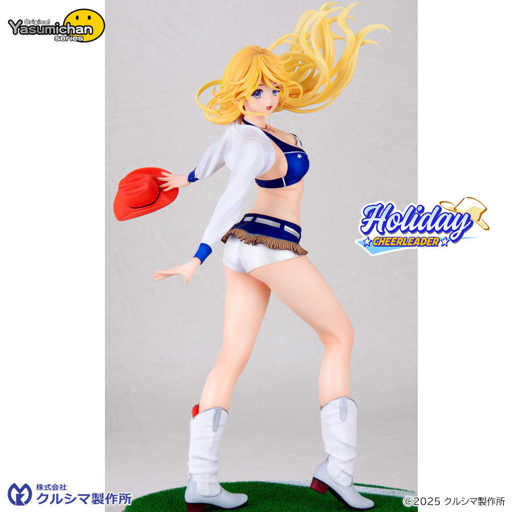 【新品即納】[FIG] オリジナル やすみちゃんシリーズ No.253 ホリディ(チアリーダー) 成形色フレッシュ 1/7 レジンキャストキット フィギュア クルシマ製作所(20250630)