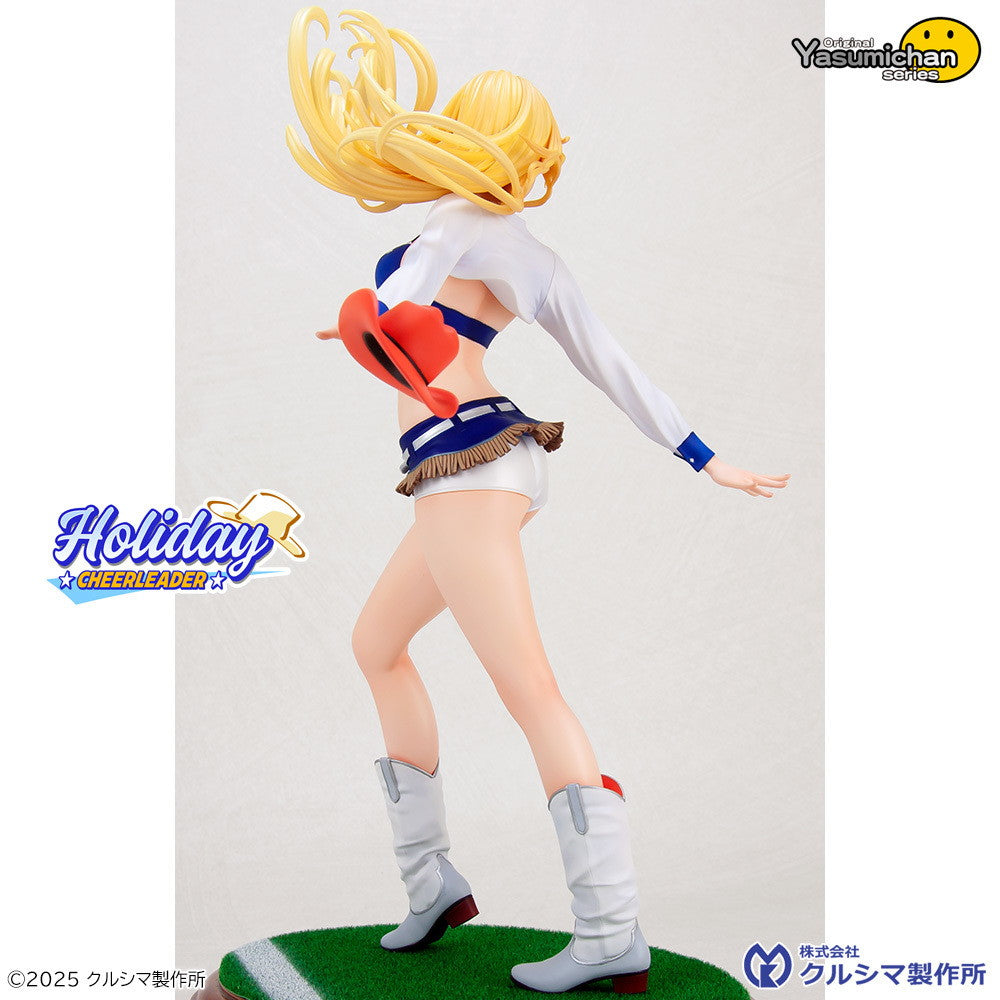 【新品即納】[FIG] オリジナル やすみちゃんシリーズ No.253 ホリディ(チアリーダー) 成形色フレッシュ 1/7 レジンキャストキット フィギュア クルシマ製作所(20250630)