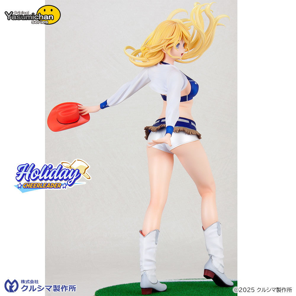 【新品即納】[FIG] オリジナル やすみちゃんシリーズ No.253 ホリディ(チアリーダー) 成形色フレッシュ 1/7 レジンキャストキット フィギュア クルシマ製作所(20250630)