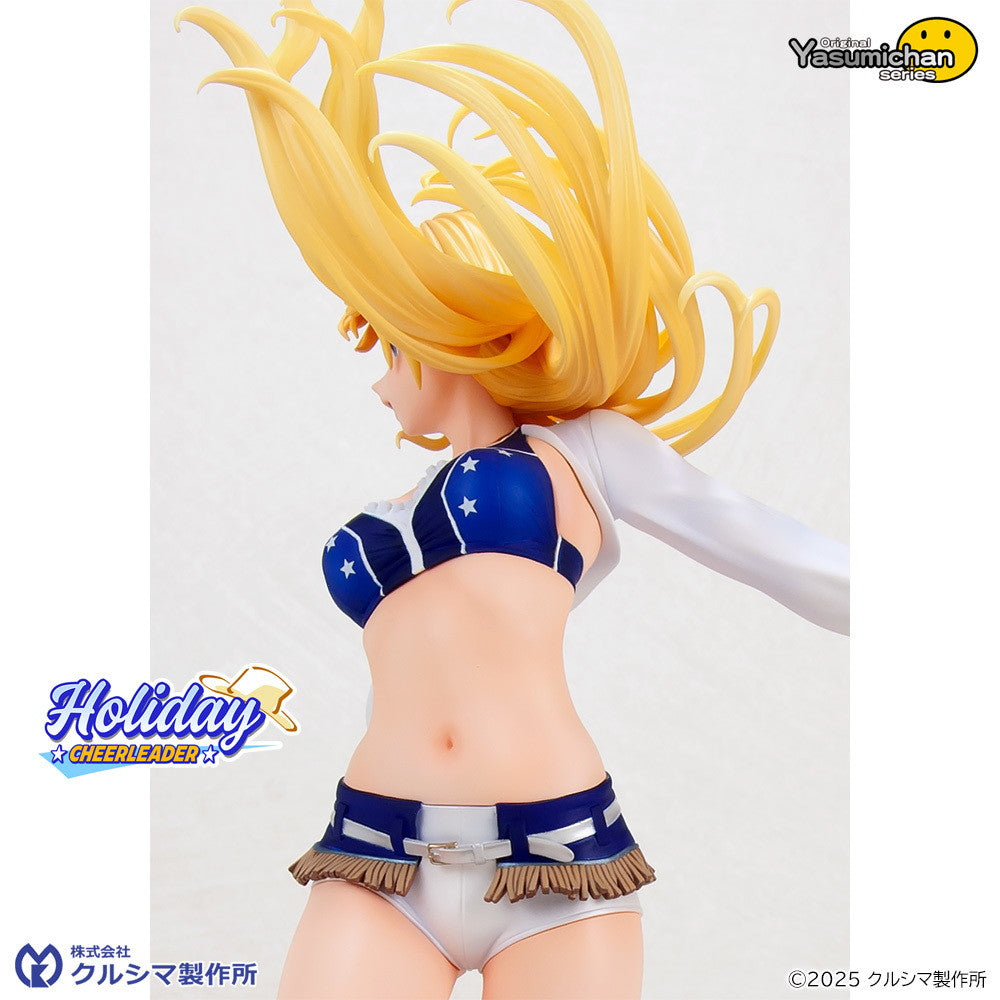 【新品即納】[FIG] オリジナル やすみちゃんシリーズ No.253 ホリディ(チアリーダー) 成形色フレッシュ 1/7 レジンキャストキット フィギュア クルシマ製作所(20250630)