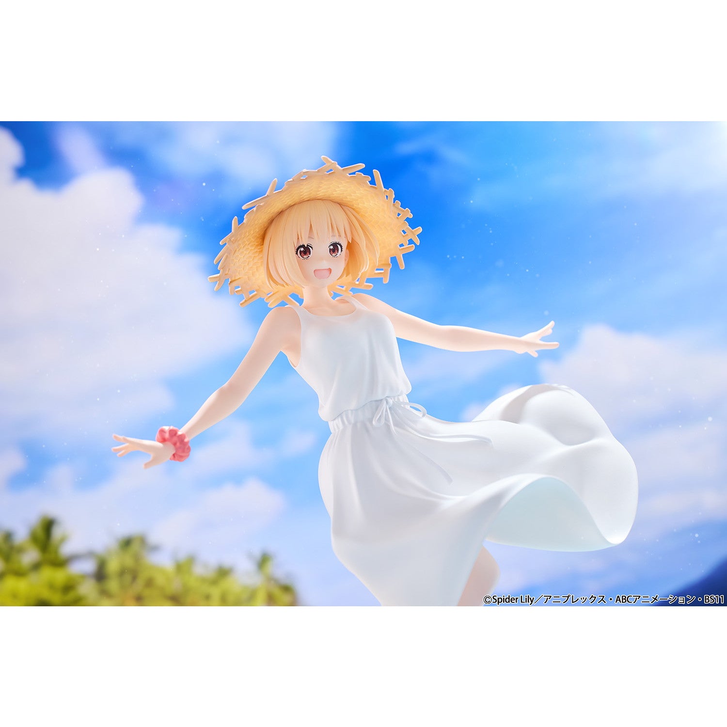 【新品即納】[FIG] 錦木千束(にしきぎちさと) 白ワンピースVer. リコリス・リコイル 1/7 完成品 フィギュア(BF201) ベルファイン(20250930)