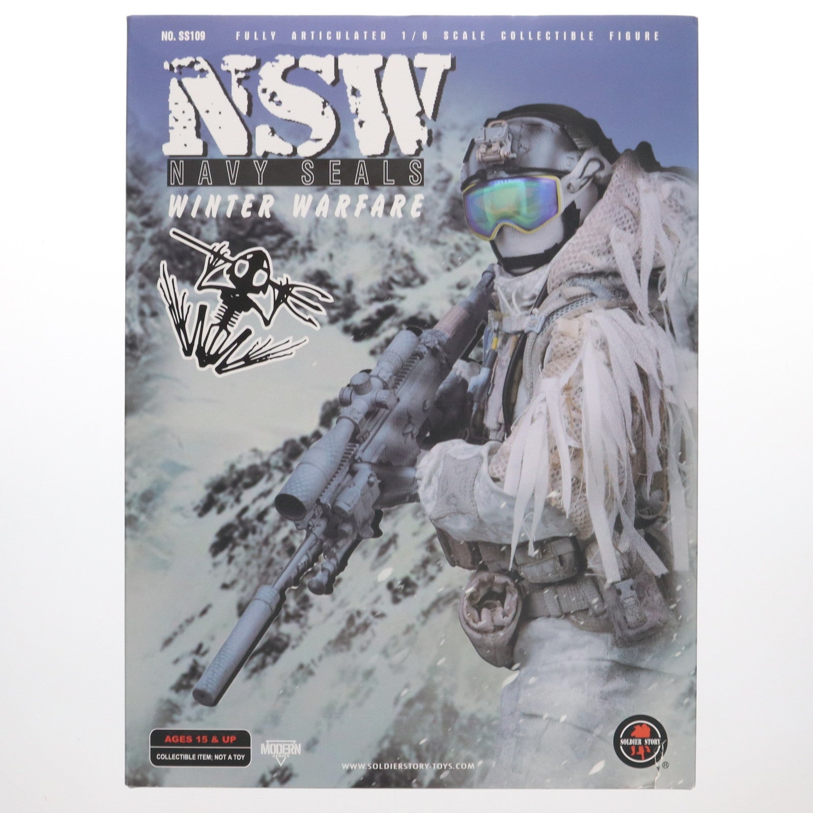 【中古即納】[FIG] NSW WINTER WARFARE 『MARKSMAN』 Navy SEALs(ネイビーシールズ) 1/6 完成品 可動フィギュア(SS109) Soldier Story(ソルジャーストーリー)(20230630)