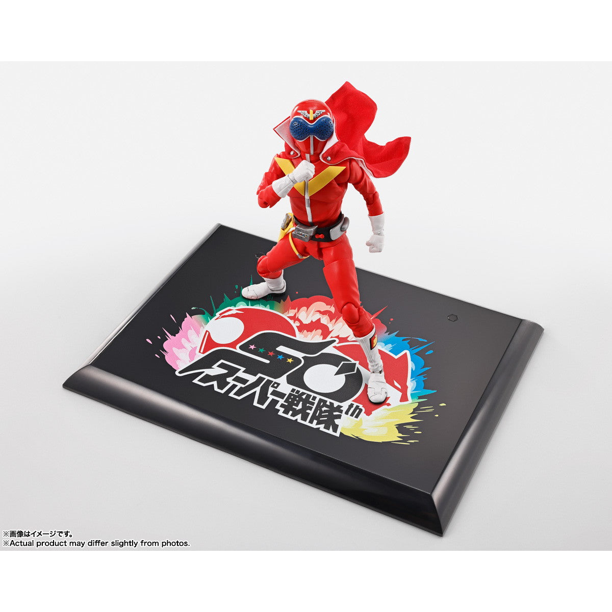 【予約安心出荷】[FIG] 初回限定台座付属 S.H.Figuarts(フィギュアーツ) 真骨彫製法 アカレンジャー スーパー戦隊 50th Anniversary Ver. 秘密戦隊ゴレンジャー 完成品 可動フィギュア バンダイスピリッツ(2025年11月)