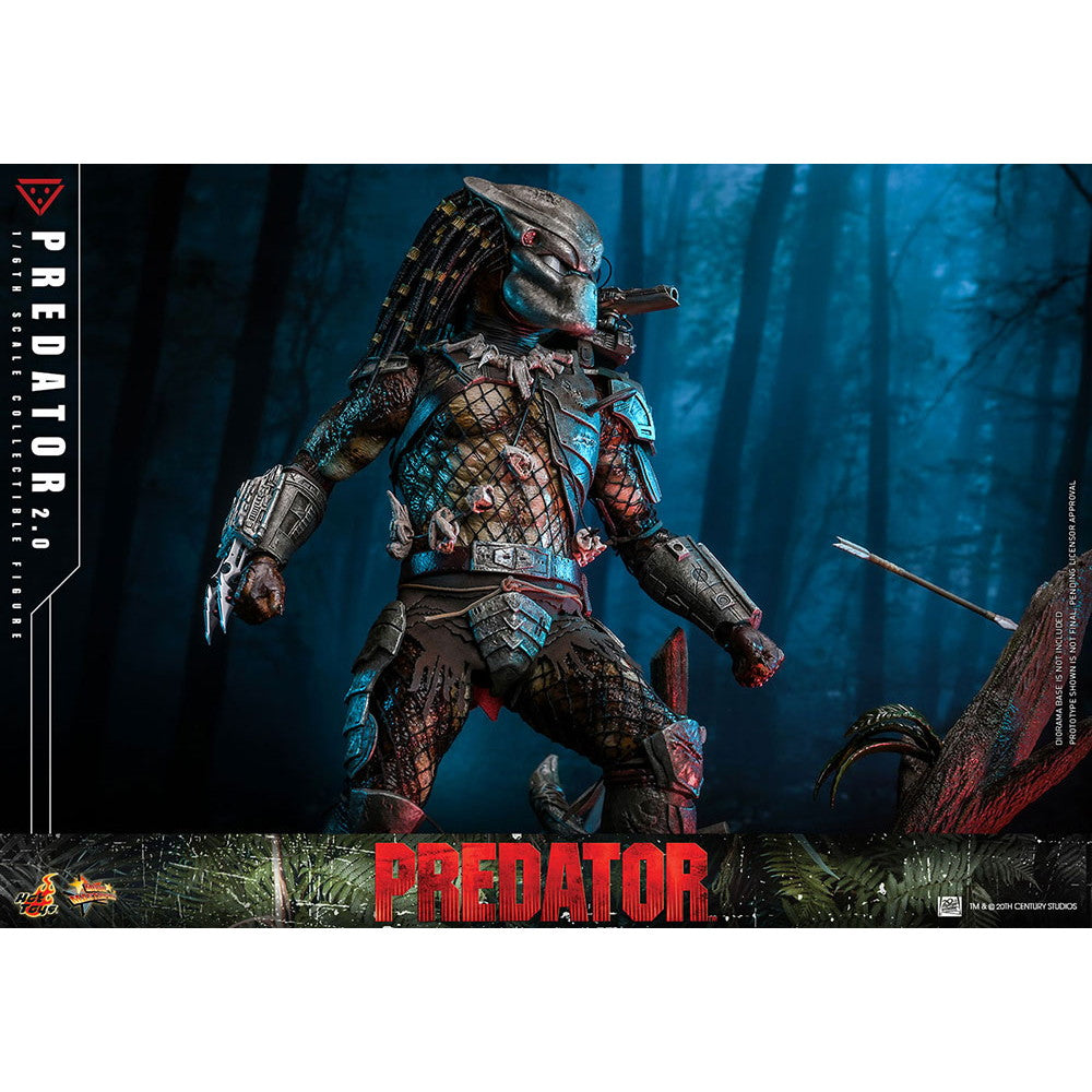【予約安心出荷】[FIG] ムービー・マスターピース プレデター(2.0版) プレデター 1/6 完成品 可動フィギュア(MM#816) ホットトイズ(2026年8月)