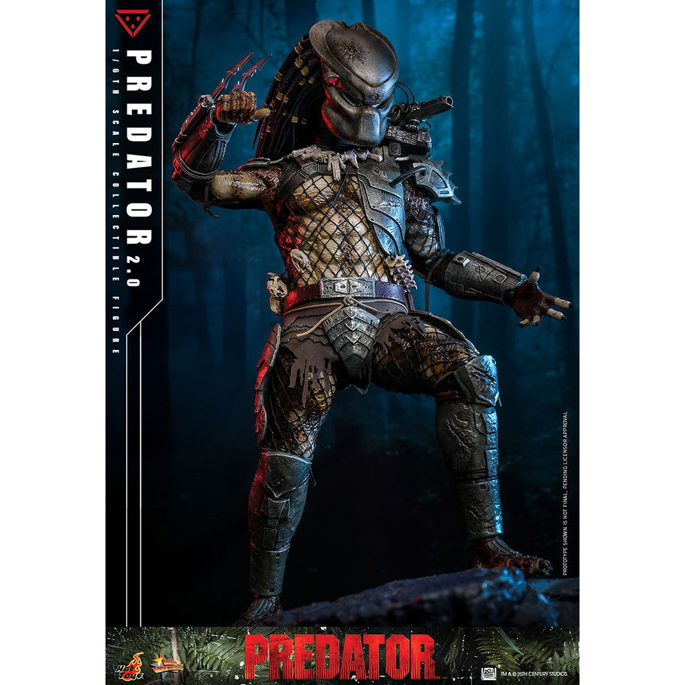 【予約安心出荷】[FIG] ムービー・マスターピース プレデター(2.0版) プレデター 1/6 完成品 可動フィギュア(MM#816) ホットトイズ(2026年8月)