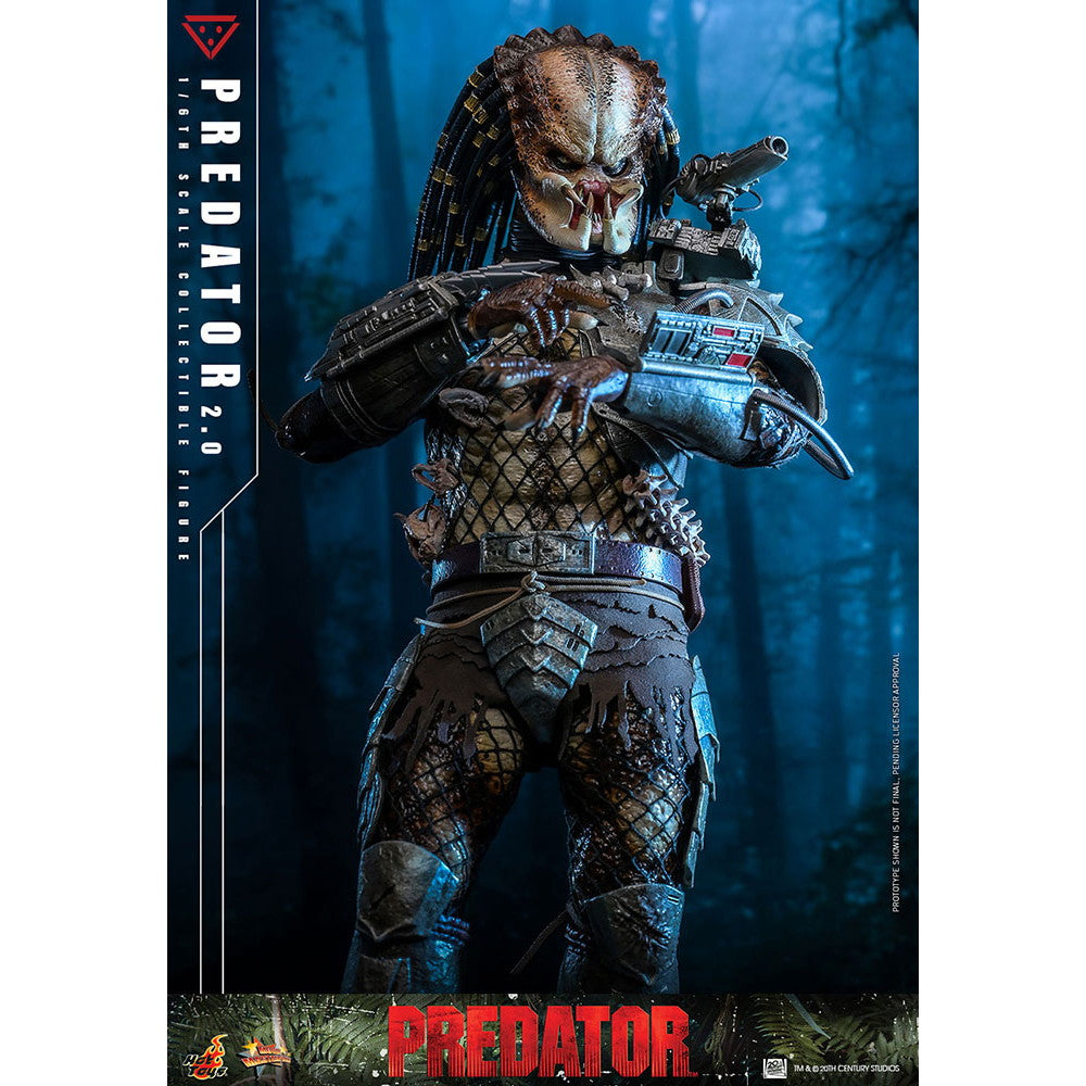 【予約安心出荷】[FIG] ムービー・マスターピース プレデター(2.0版) プレデター 1/6 完成品 可動フィギュア(MM#816) ホットトイズ(2026年8月)