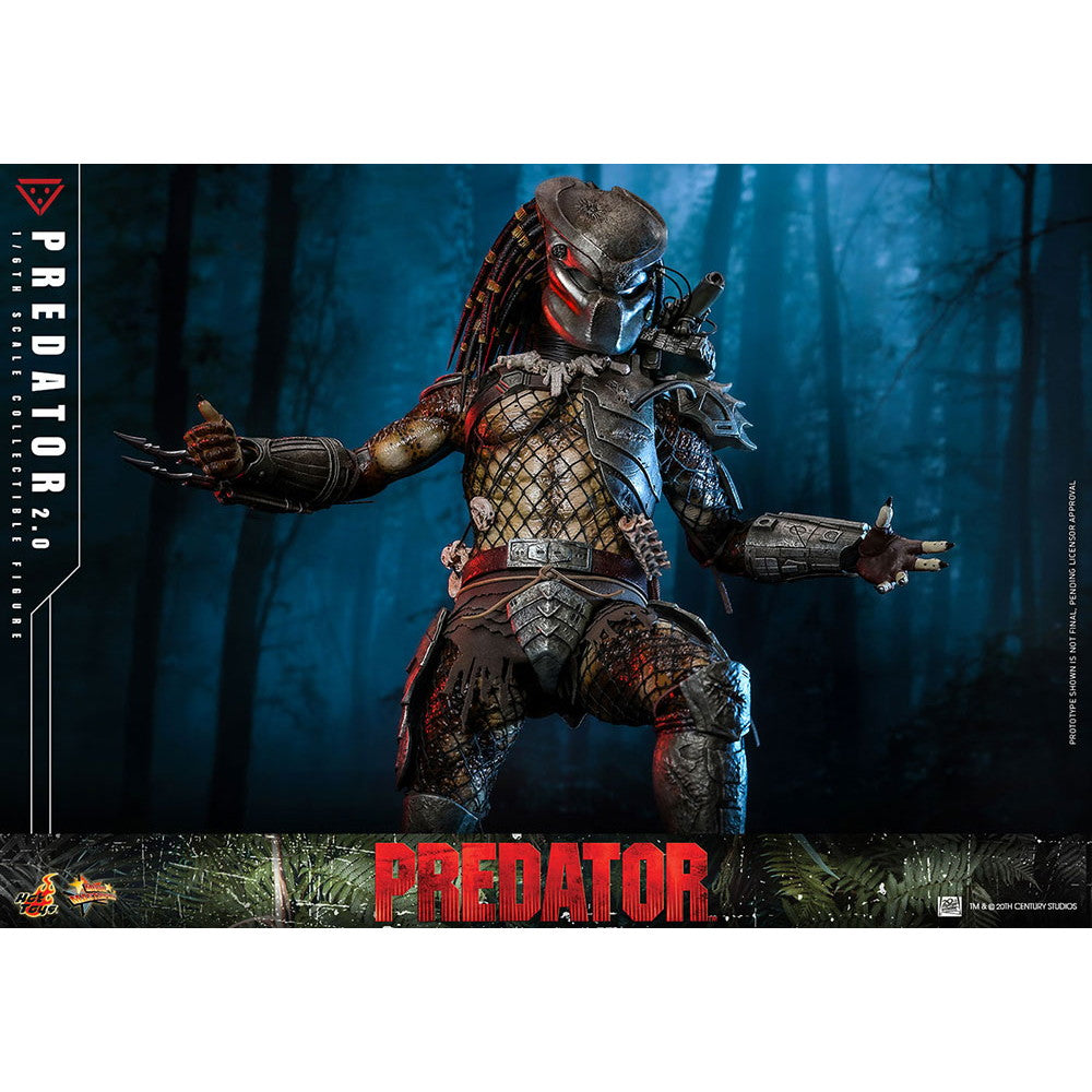 【予約安心出荷】[FIG] ムービー・マスターピース プレデター(2.0版) プレデター 1/6 完成品 可動フィギュア(MM#816) ホットトイズ(2026年8月)