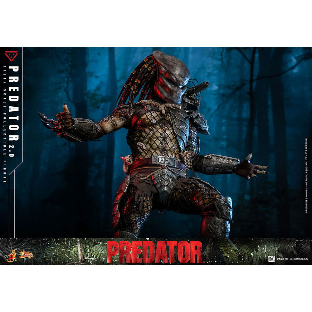 【予約安心出荷】[FIG] ムービー・マスターピース プレデター(2.0版) プレデター 1/6 完成品 可動フィギュア(MM#816) ホットトイズ(2026年8月)