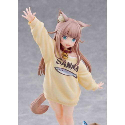 【予約安心出荷】[FIG] 「きなこ」～あそんでVer.～ うちのねこが女の子でかわいい 1/6 完成品 フィギュア GOLDENHEAD+(ゴールデンヘッドプラス)(2026年5月)