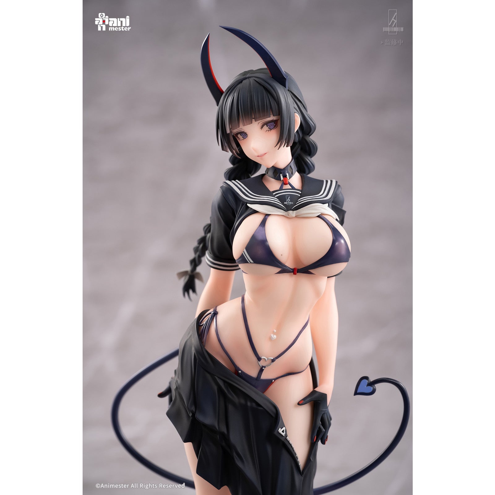 【予約安心出荷】[FIG] 初回特典付属 サキュバス委員長さん 澪奈 1/6 完成品 フィギュア AniMester(アニメスター)(2026年3月)