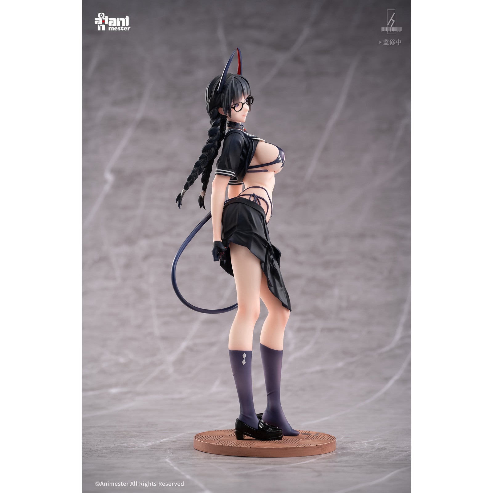 【予約安心出荷】[FIG] 初回特典付属 サキュバス委員長さん 澪奈 1/6 完成品 フィギュア AniMester(アニメスター)(2026年3月)