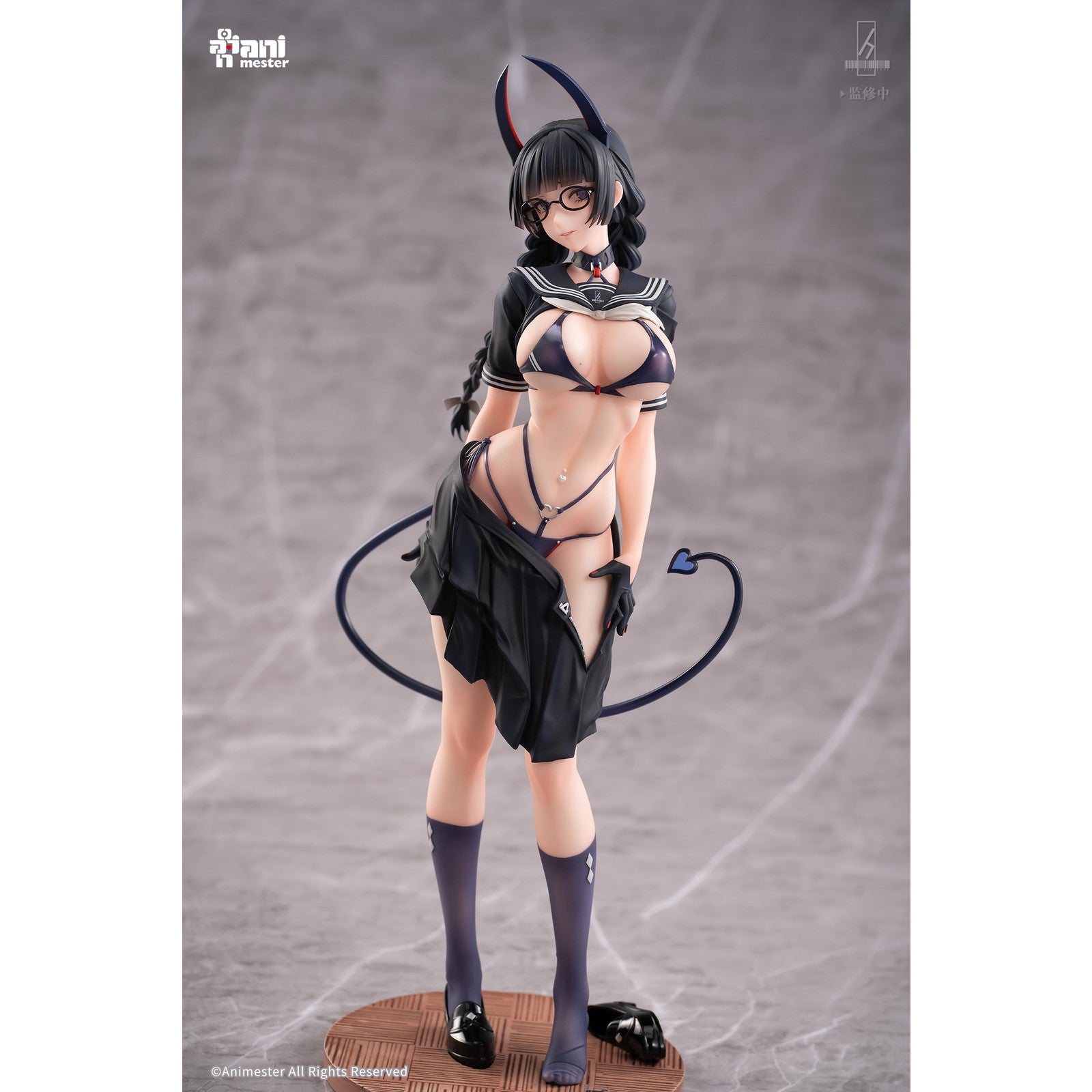 【予約安心出荷】[FIG] 初回特典付属 サキュバス委員長さん 澪奈 1/6 完成品 フィギュア AniMester(アニメスター)(2026年3月)