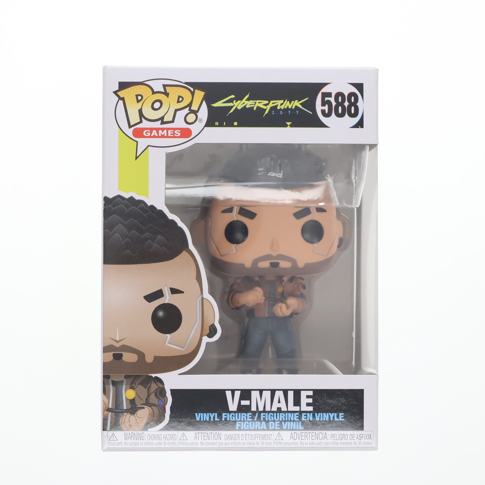 【中古即納】[FIG] POP! GAMES 588 V-Male サイバーパンク2077 完成品 フィギュア FUNKO(ファンコ)(20200831)