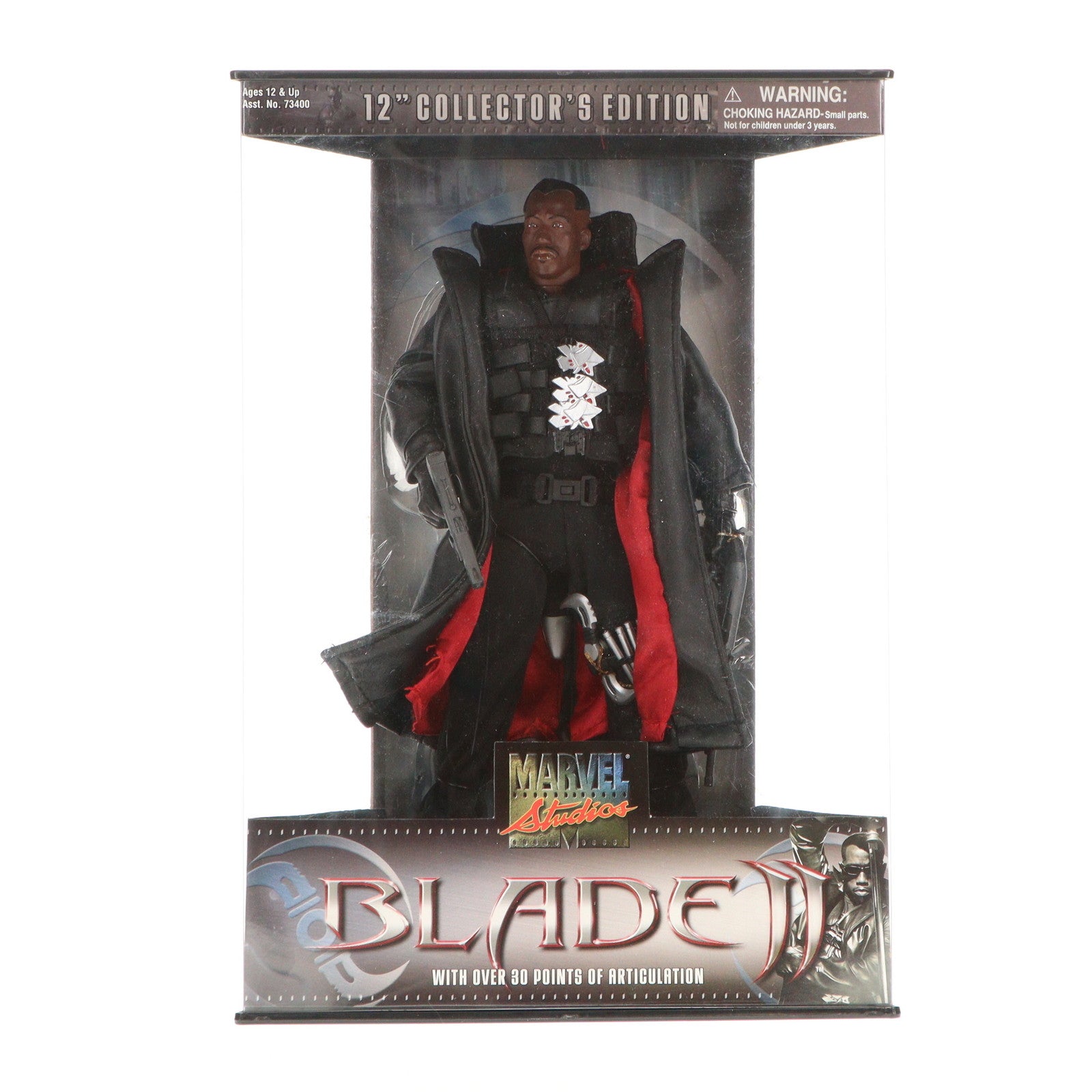 【中古即納】[FIG] Blade Vampire Hunter(ブレイド バンパイアハンター) 完成品 12インチ アクションフィギュア TOY BIZ(トイビズ)(20021231)