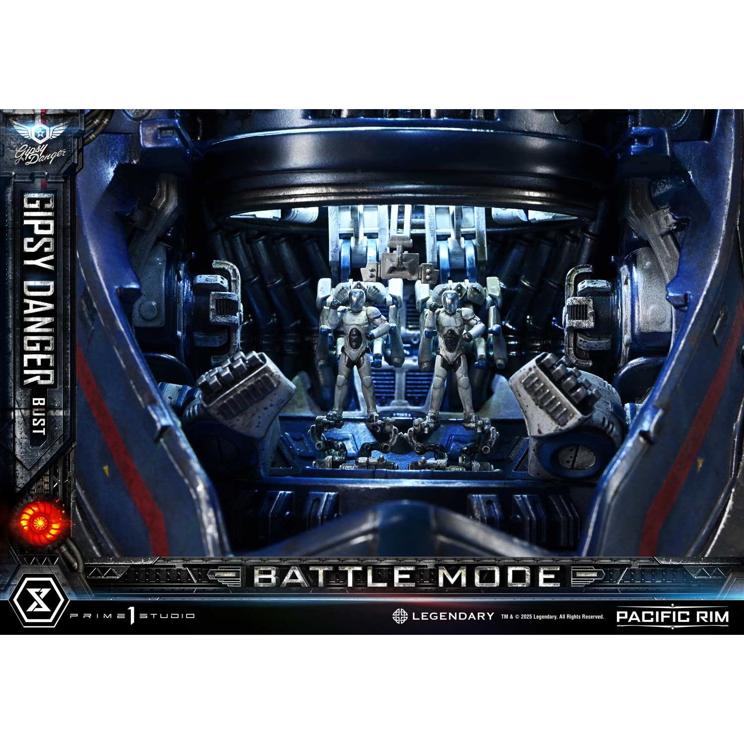 【予約安心出荷】[FIG] ライフサイズバスト ジプシー・デンジャー バトルモード パシフィック・リム 完成品 フィギュア(LSPACRIM-02) プライム1スタジオ(2026年10月)
